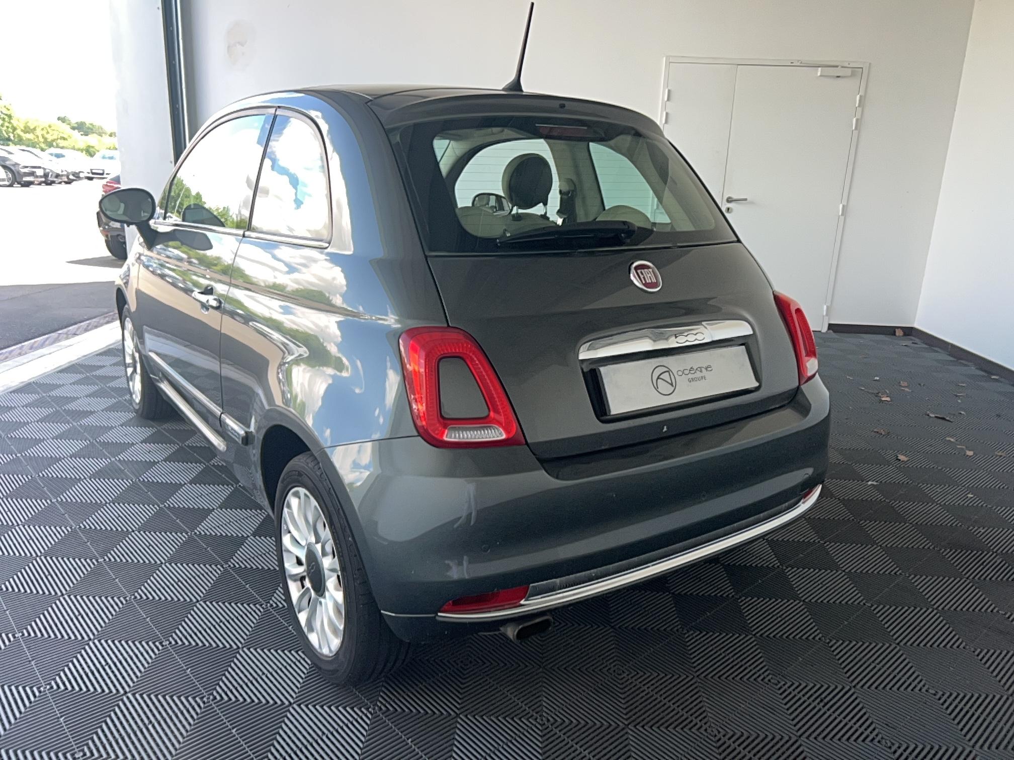 FIAT 500 1.2 69 ch Lounge - Véhicule Occasion - Océane Auto FIAT 500 1.2 69 ch Lounge - Véhicule Occasion Océane Auto