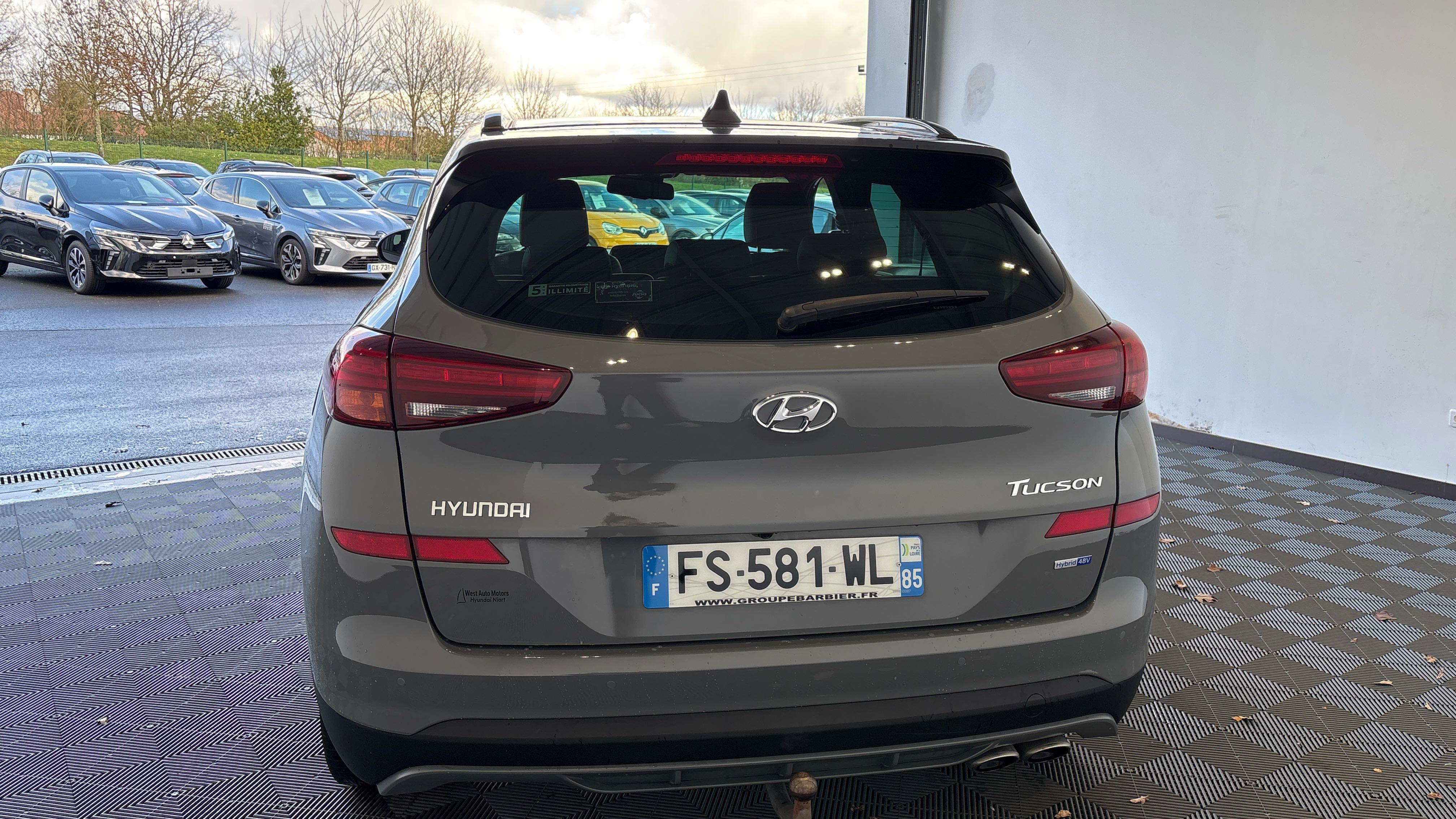 HYUNDAI Tucson 1.6 CRDi 136 hybrid 48V DCT-7 N Line Executive - Véhicule Occasion - Océane Auto HYUNDAI Tucson 1.6 CRDi 136 hybrid 48V DCT-7 N Line Executive - Véhicule Occasion Océane Auto
