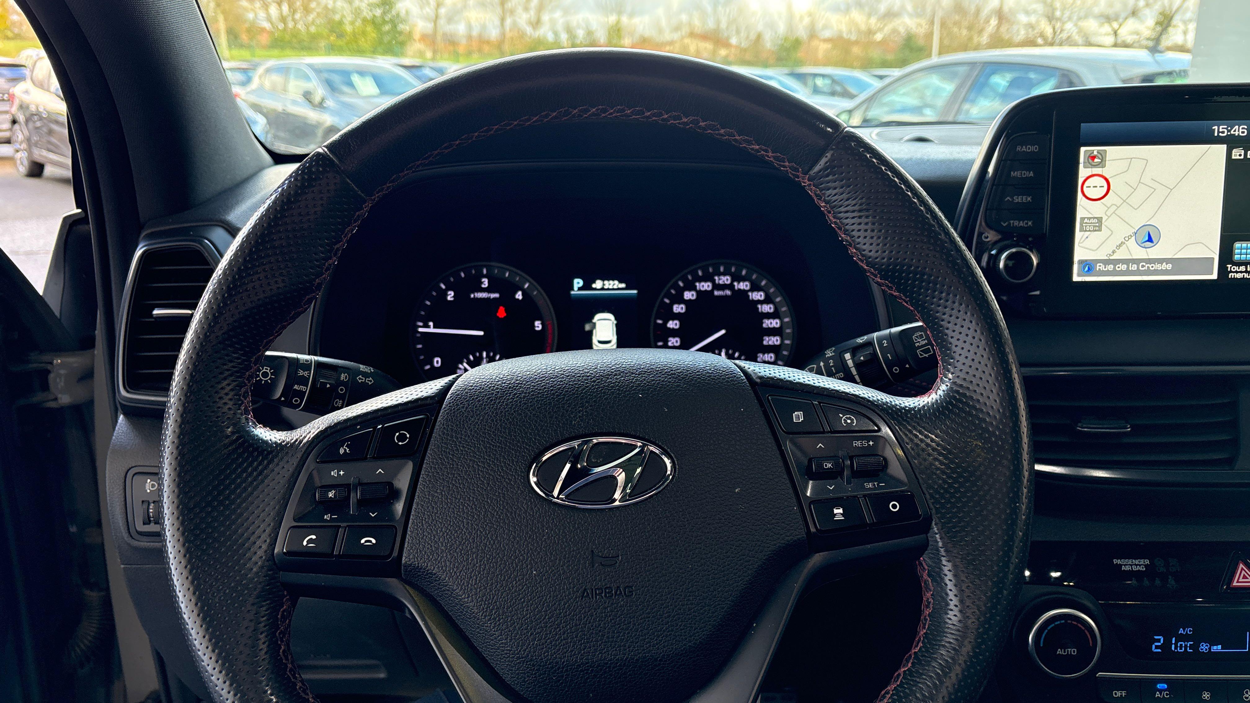 HYUNDAI Tucson 1.6 CRDi 136 hybrid 48V DCT-7 N Line Executive - Véhicule Occasion - Océane Auto HYUNDAI Tucson 1.6 CRDi 136 hybrid 48V DCT-7 N Line Executive - Véhicule Occasion Océane Auto