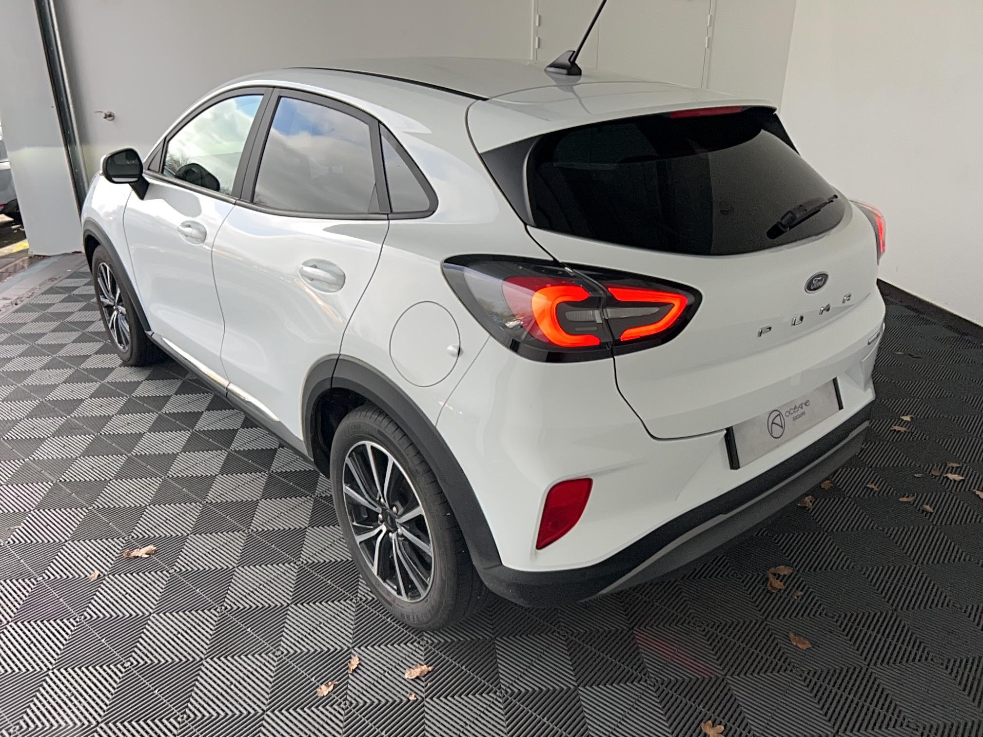 FORD Puma 1.0 EcoBoost 125 ch mHEV S&S BVM6 Titanium - Véhicule Occasion - Océane Auto FORD Puma 1.0 EcoBoost 125 ch mHEV S&S BVM6 Titanium - Véhicule Occasion Océane Auto