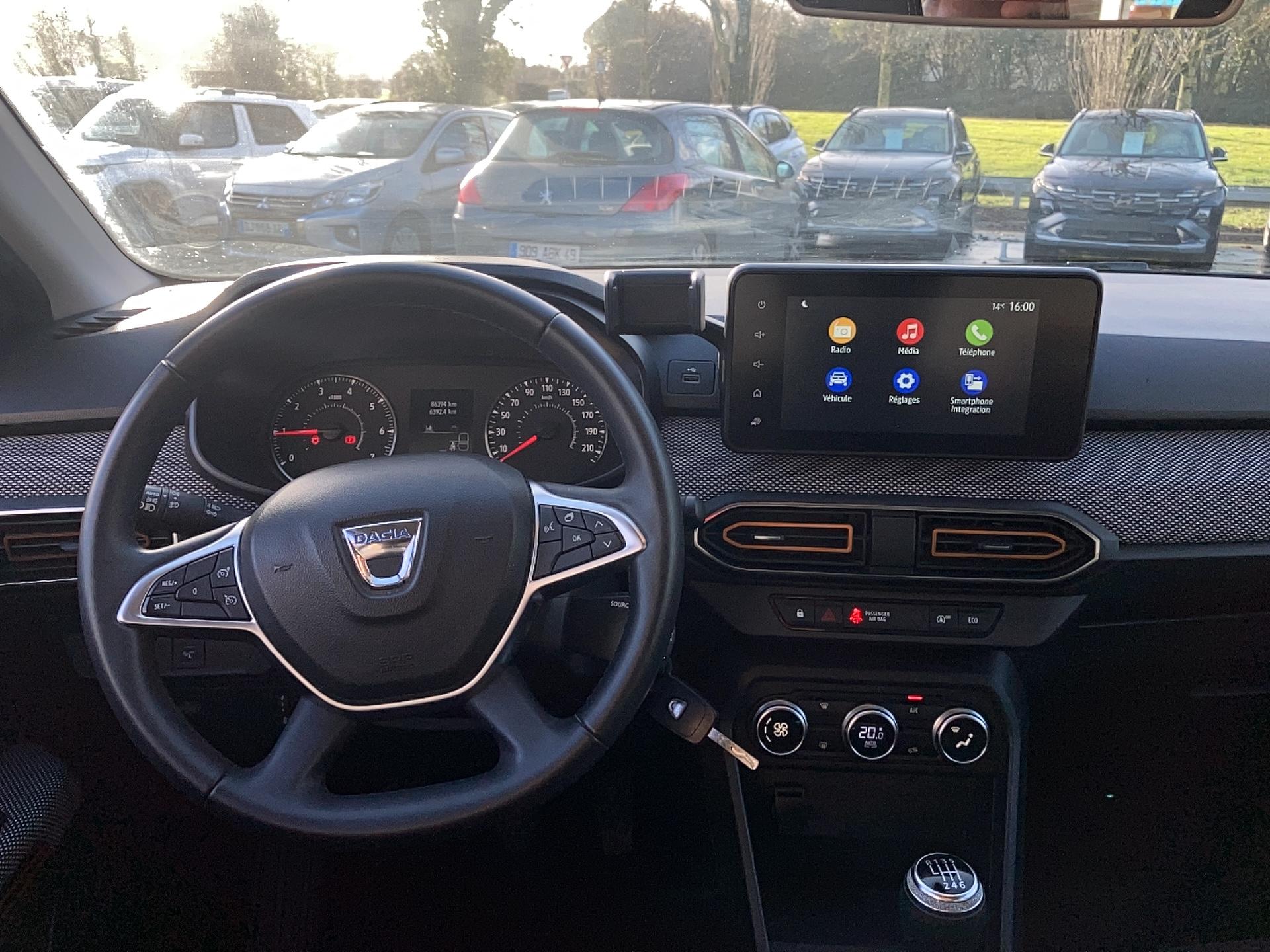 DACIA Sandero TCe 90 Stepway Confort - Véhicule Occasion Océane Auto