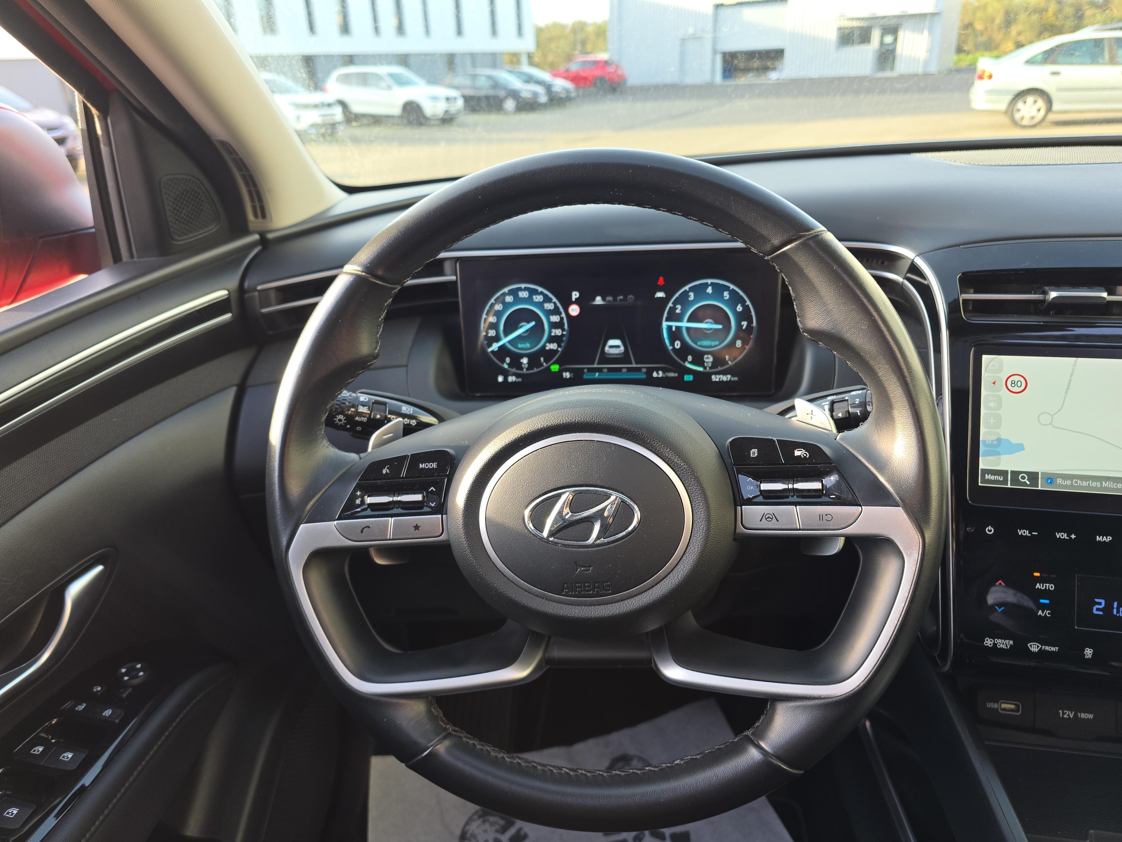 HYUNDAI Tucson 1.6 T-GDI 230 Hybrid BVA6 Creative - Véhicule Occasion - Océane Auto HYUNDAI Tucson 1.6 T-GDI 230 Hybrid BVA6 Creative - Véhicule Occasion Océane Auto