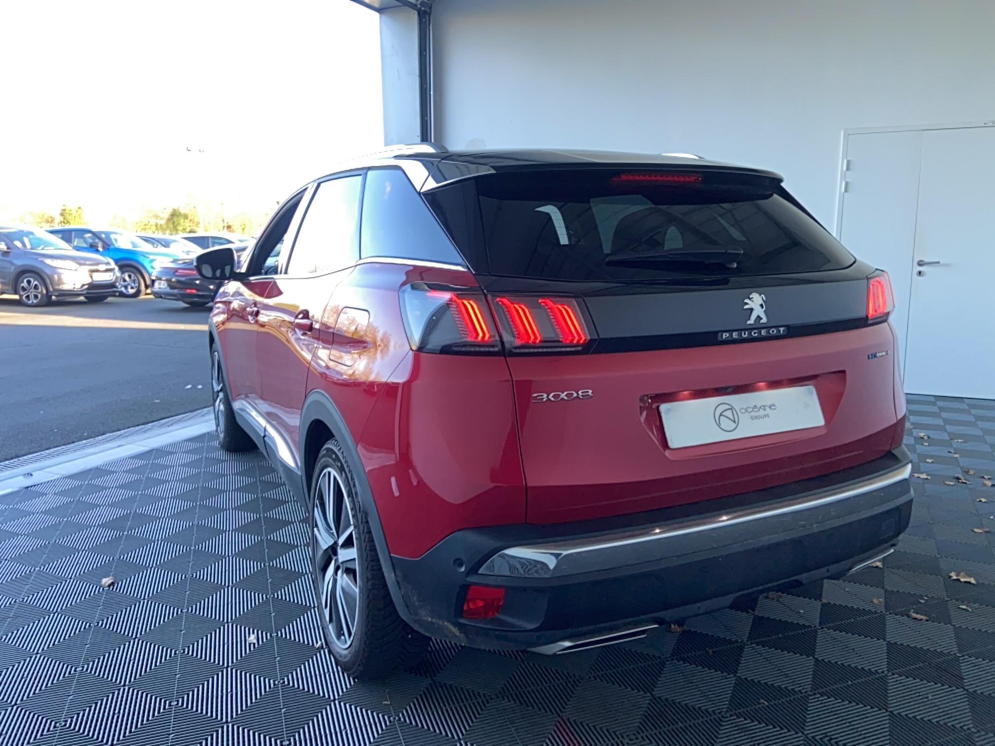 PEUGEOT 3008 Hybrid4 300 e-EAT8 GT Pack - Véhicule Occasion Océane Auto