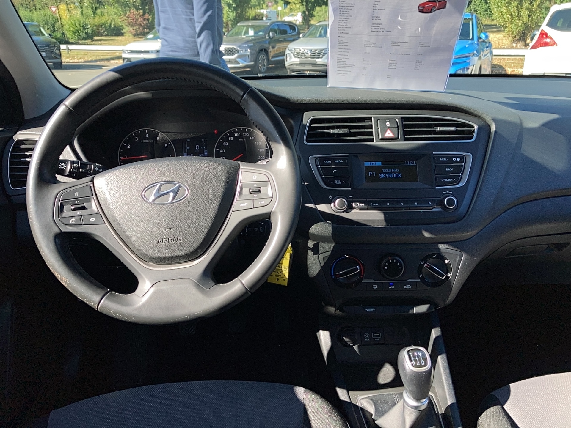 HYUNDAI i20 1.2 75 Initia - Véhicule Occasion Océane Auto