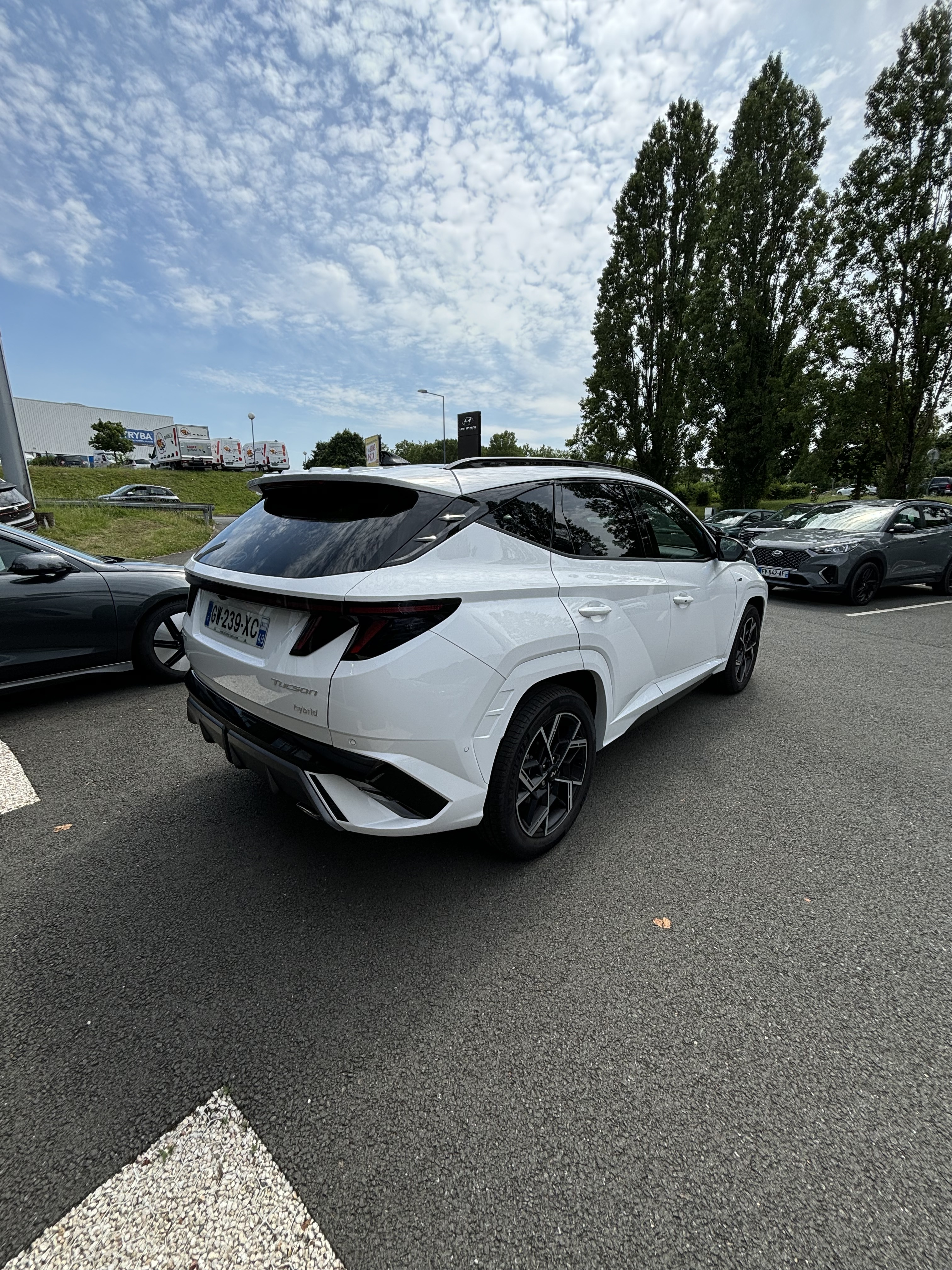 HYUNDAI Tucson 1.6 T-GDI 215 Hybrid BVA6 N Line Executive - Véhicule Occasion Océane Auto