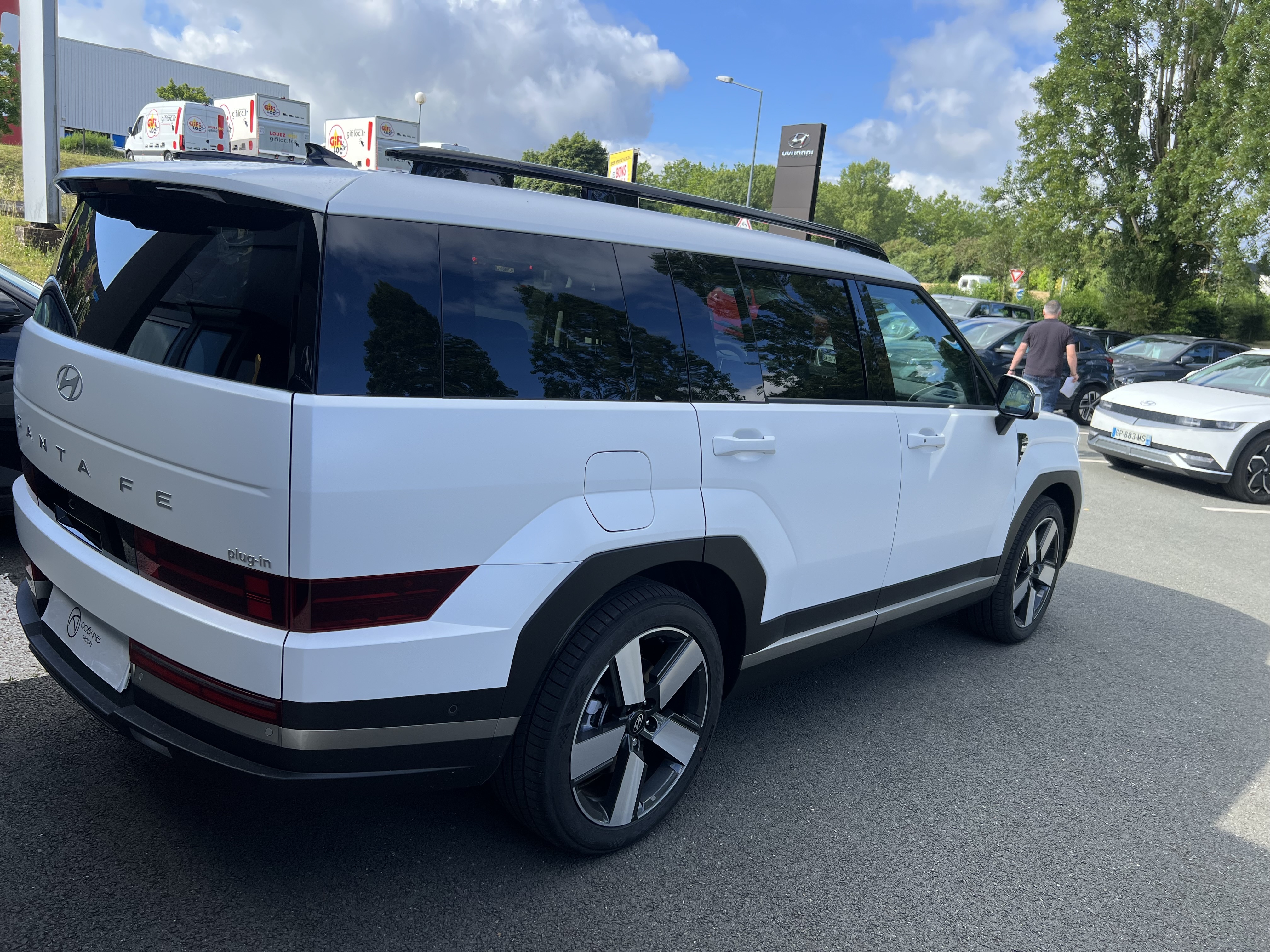 HYUNDAI Santa Fe 1.6 T-GDi Plug-in 253 HTRAC BVA6 Executive - Véhicule Occasion Océane Auto