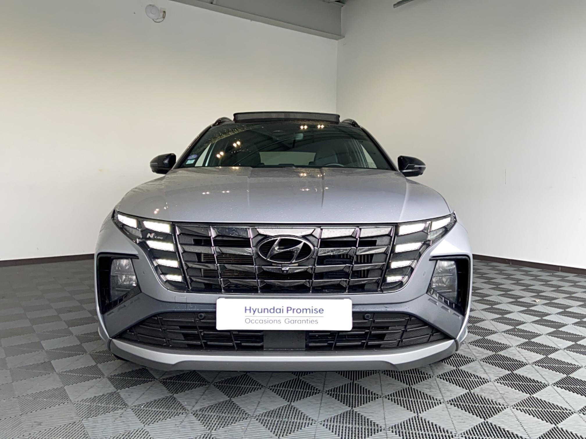 HYUNDAI Tucson 1.6 T-GDI 230 Hybrid BVA6 N Line Executive - Véhicule Occasion - Océane Auto HYUNDAI Tucson 1.6 T-GDI 230 Hybrid BVA6 N Line Executive - Véhicule Occasion Océane Auto