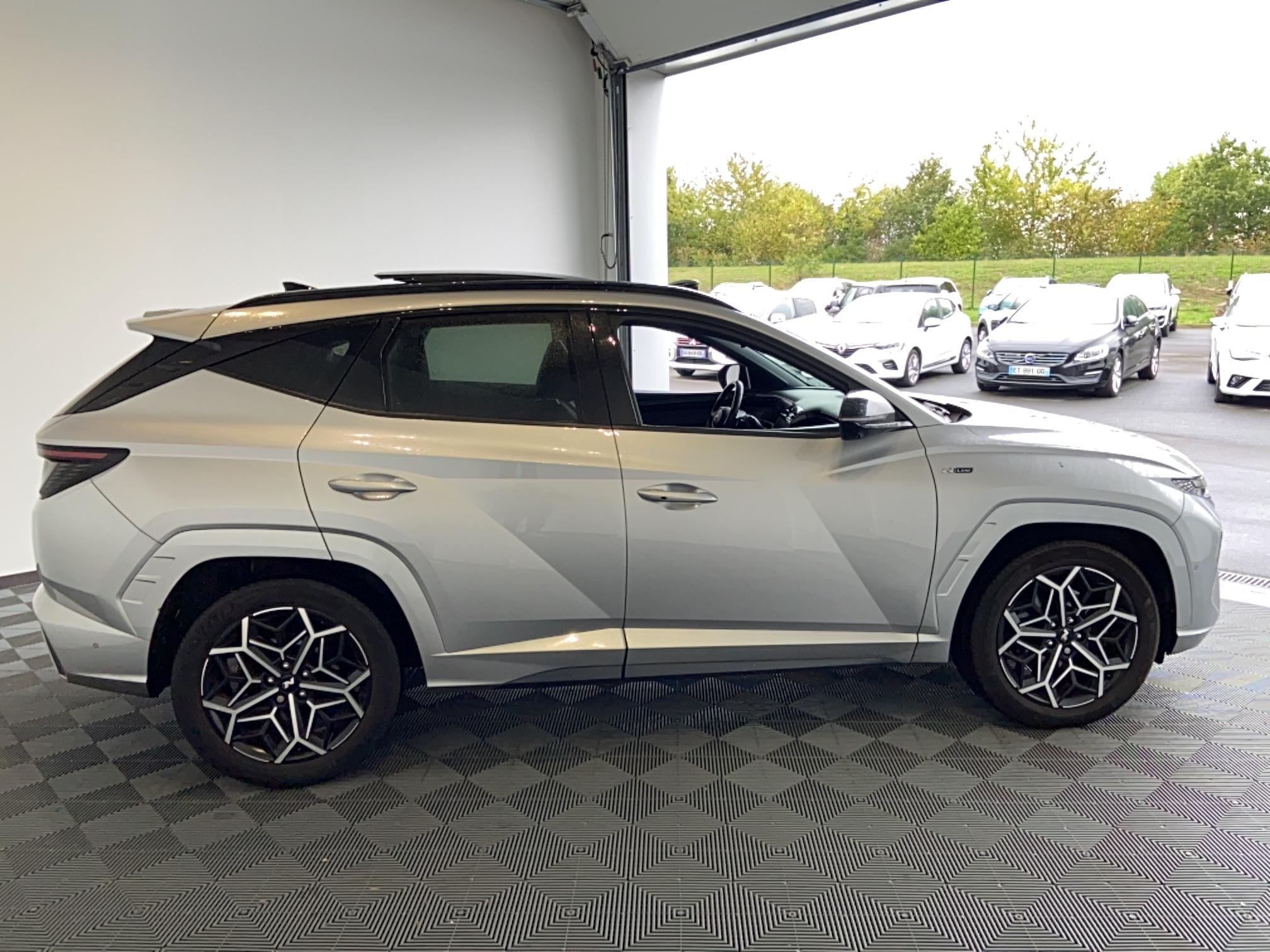 HYUNDAI Tucson 1.6 T-GDI 230 Hybrid BVA6 N Line Executive - Véhicule Occasion - Océane Auto HYUNDAI Tucson 1.6 T-GDI 230 Hybrid BVA6 N Line Executive - Véhicule Occasion Océane Auto