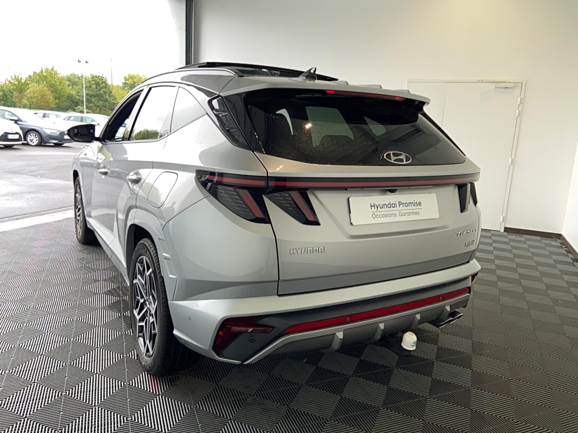 HYUNDAI Tucson 1.6 T-GDI 230 Hybrid BVA6 N Line Executive - Véhicule Occasion - Océane Auto HYUNDAI Tucson 1.6 T-GDI 230 Hybrid BVA6 N Line Executive - Véhicule Occasion Océane Auto
