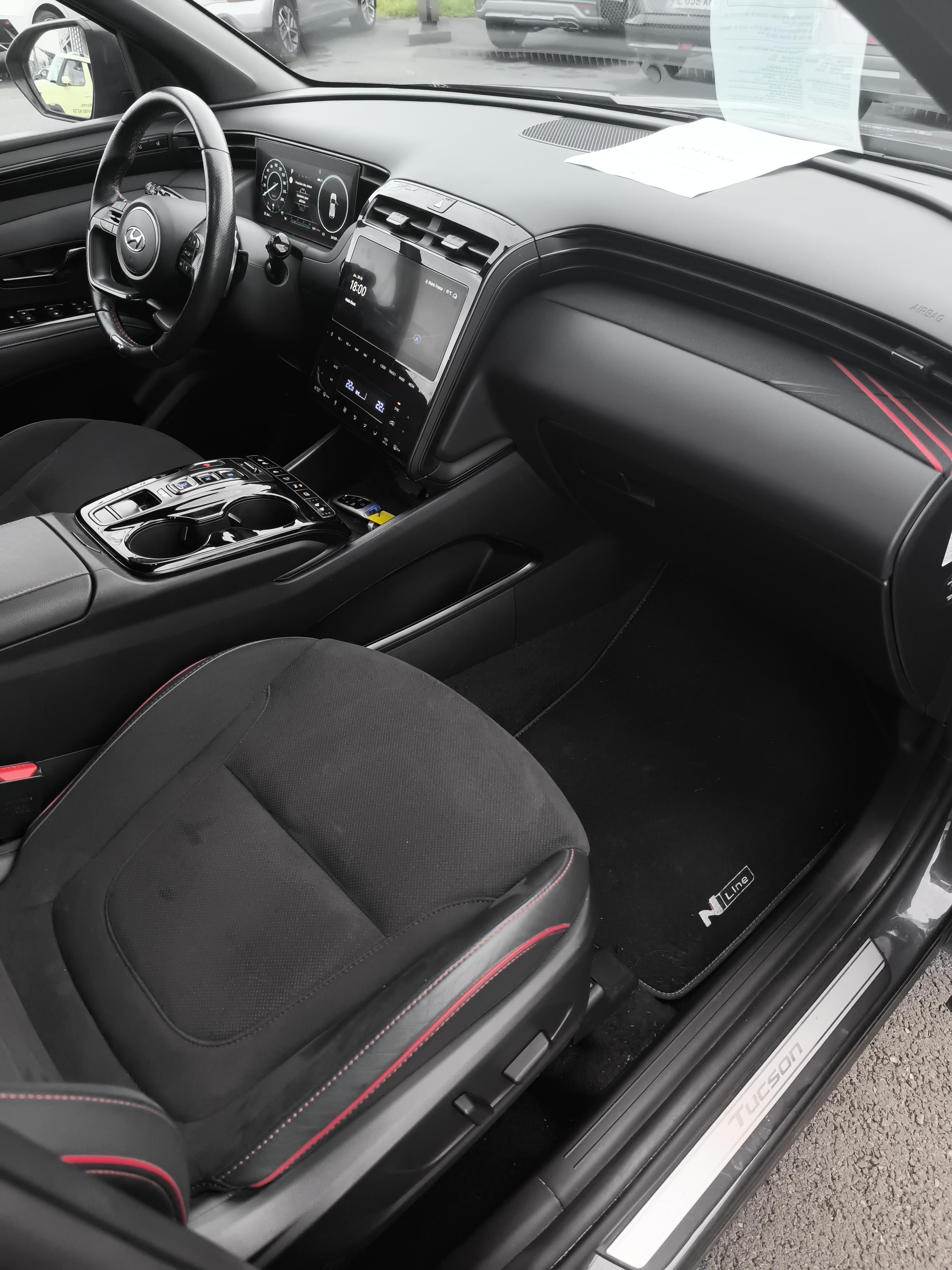 HYUNDAI Tucson 1.6 T-GDI 230 Hybrid BVA6 N Line Executive - Véhicule Occasion - Océane Auto HYUNDAI Tucson 1.6 T-GDI 230 Hybrid BVA6 N Line Executive - Véhicule Occasion Océane Auto