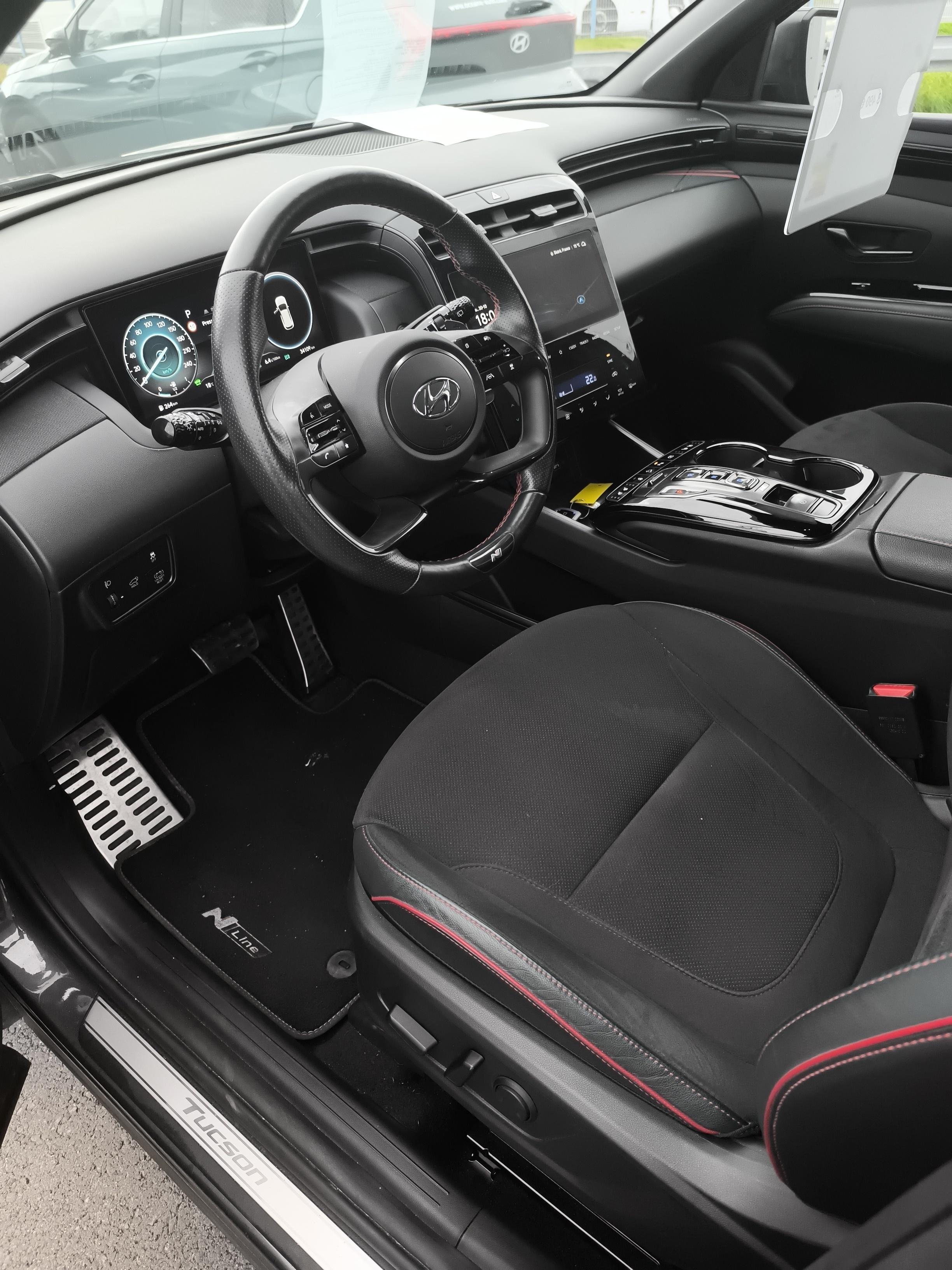 HYUNDAI Tucson 1.6 T-GDI 230 Hybrid BVA6 N Line Executive - Véhicule Occasion - Océane Auto HYUNDAI Tucson 1.6 T-GDI 230 Hybrid BVA6 N Line Executive - Véhicule Occasion Océane Auto