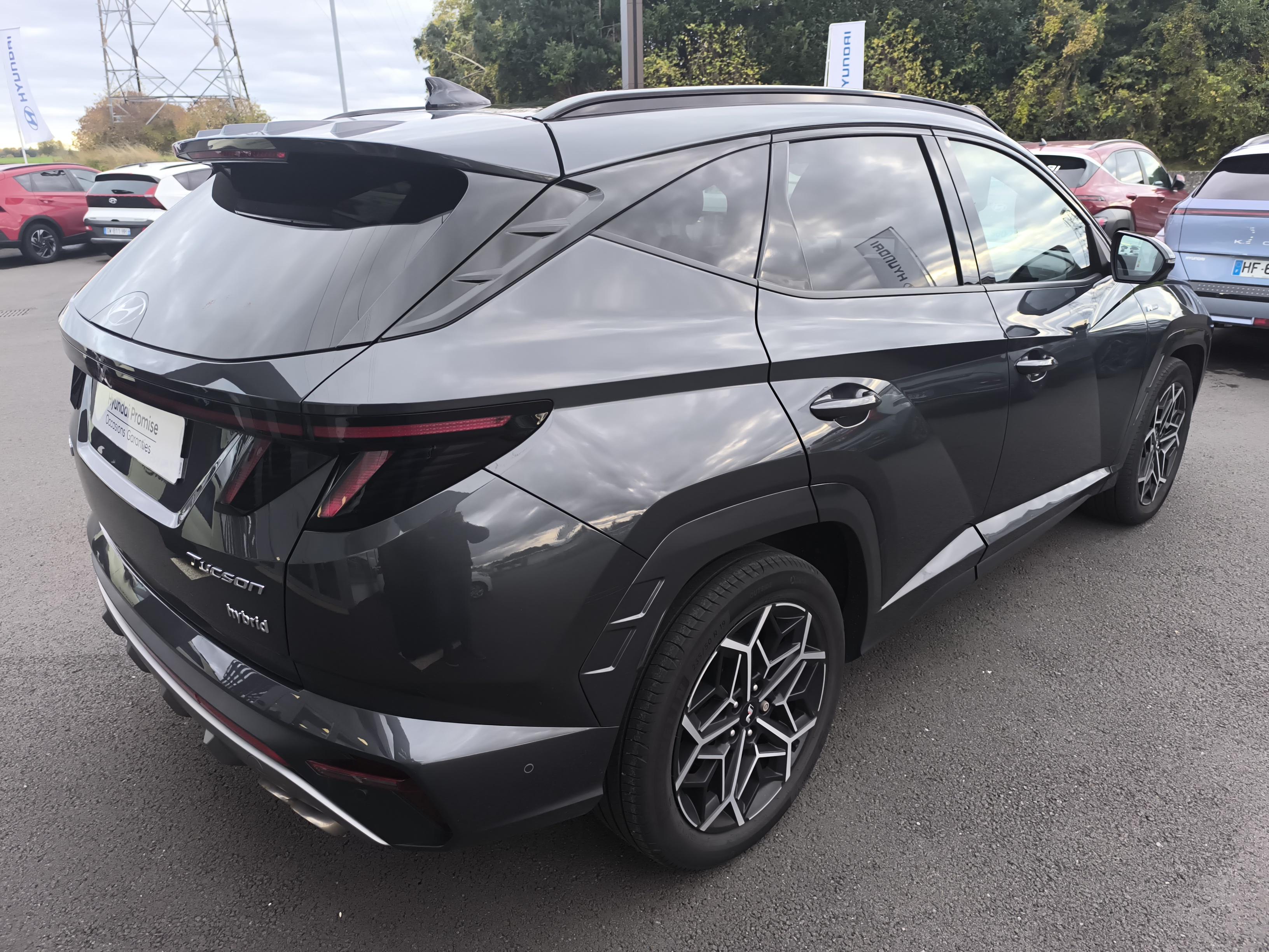 HYUNDAI Tucson 1.6 T-GDI 230 Hybrid BVA6 N Line Executive - Véhicule Occasion - Océane Auto HYUNDAI Tucson 1.6 T-GDI 230 Hybrid BVA6 N Line Executive - Véhicule Occasion Océane Auto