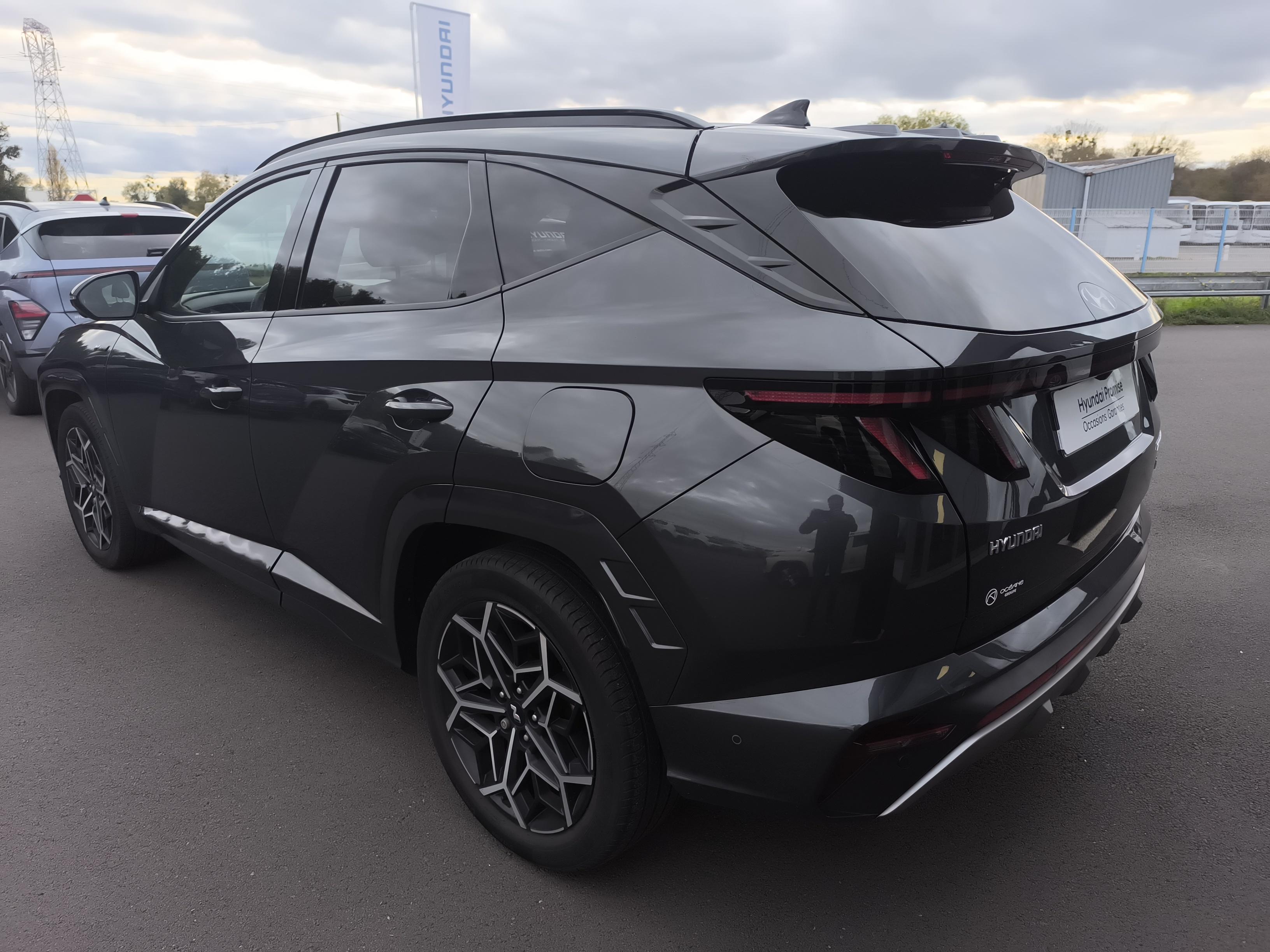 HYUNDAI Tucson 1.6 T-GDI 230 Hybrid BVA6 N Line Executive - Véhicule Occasion - Océane Auto HYUNDAI Tucson 1.6 T-GDI 230 Hybrid BVA6 N Line Executive - Véhicule Occasion Océane Auto