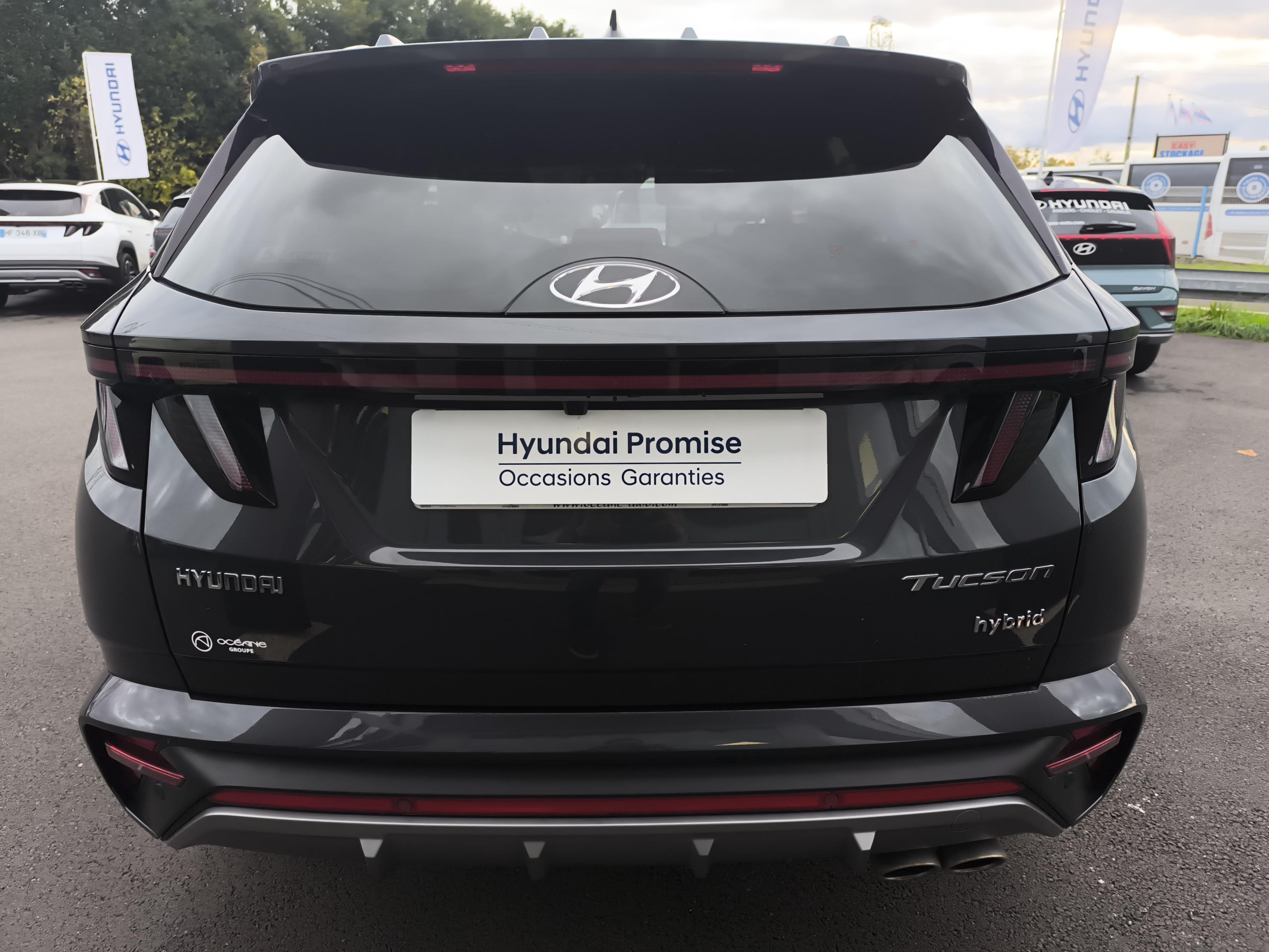 HYUNDAI Tucson 1.6 T-GDI 230 Hybrid BVA6 N Line Executive - Véhicule Occasion - Océane Auto HYUNDAI Tucson 1.6 T-GDI 230 Hybrid BVA6 N Line Executive - Véhicule Occasion Océane Auto