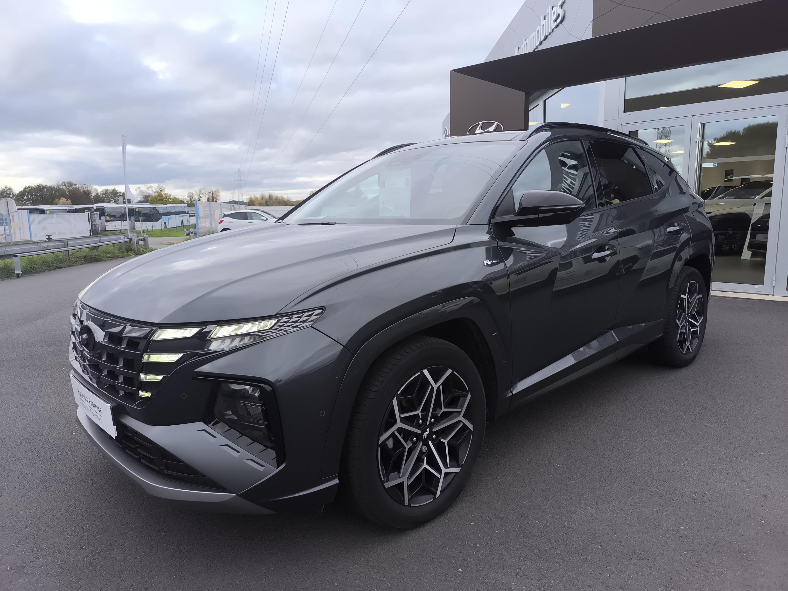 HYUNDAI Tucson 1.6 T-GDI 230 Hybrid BVA6 N Line Executive - Véhicule Occasion - Océane Auto HYUNDAI Tucson 1.6 T-GDI 230 Hybrid BVA6 N Line Executive - Véhicule Occasion Océane Auto