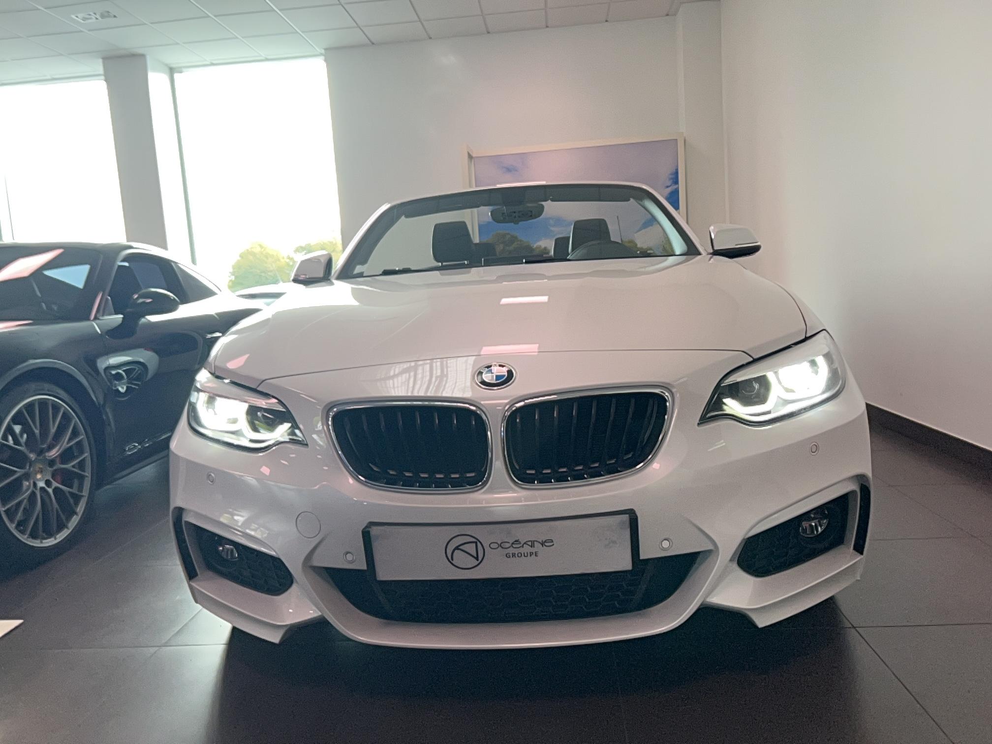 BMW Cabriolet 220i 184 ch M Sport A - Véhicule Occasion - Océane Auto BMW Cabriolet 220i 184 ch M Sport A - Véhicule Occasion Océane Auto