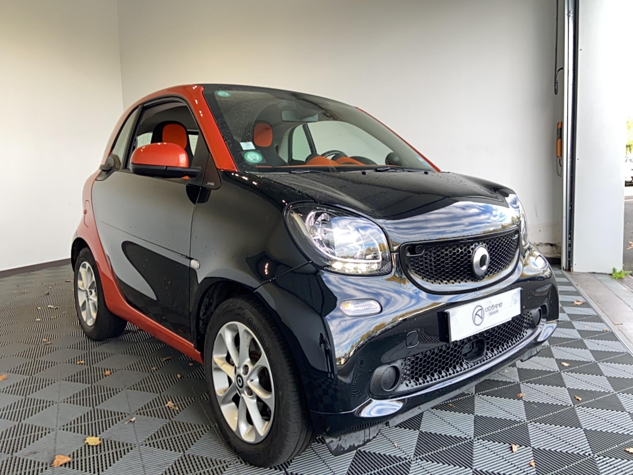 SMART Fortwo Coupé 82 ch Electrique BA1 Passion - Véhicule Occasion - Océane Auto SMART Fortwo Coupé 82 ch Electrique BA1 Passion - Véhicule Occasion Océane Auto