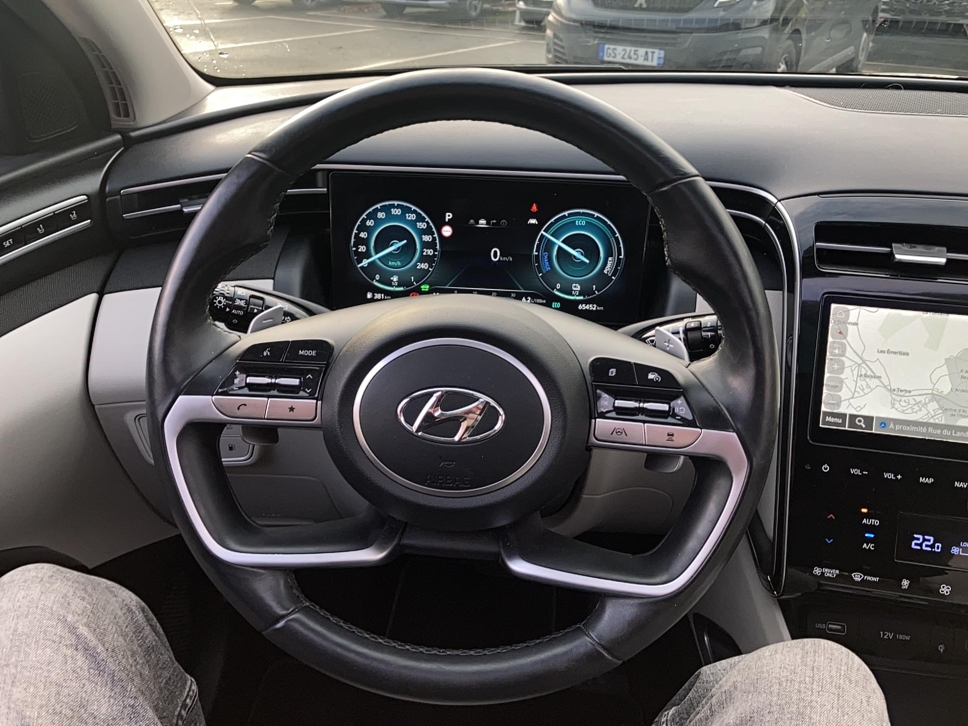 HYUNDAI Tucson 1.6 T-GDI 230 HTRAC Hybrid BVA6 Executive - Véhicule Occasion - Océane Auto HYUNDAI Tucson 1.6 T-GDI 230 HTRAC Hybrid BVA6 Executive - Véhicule Occasion Océane Auto