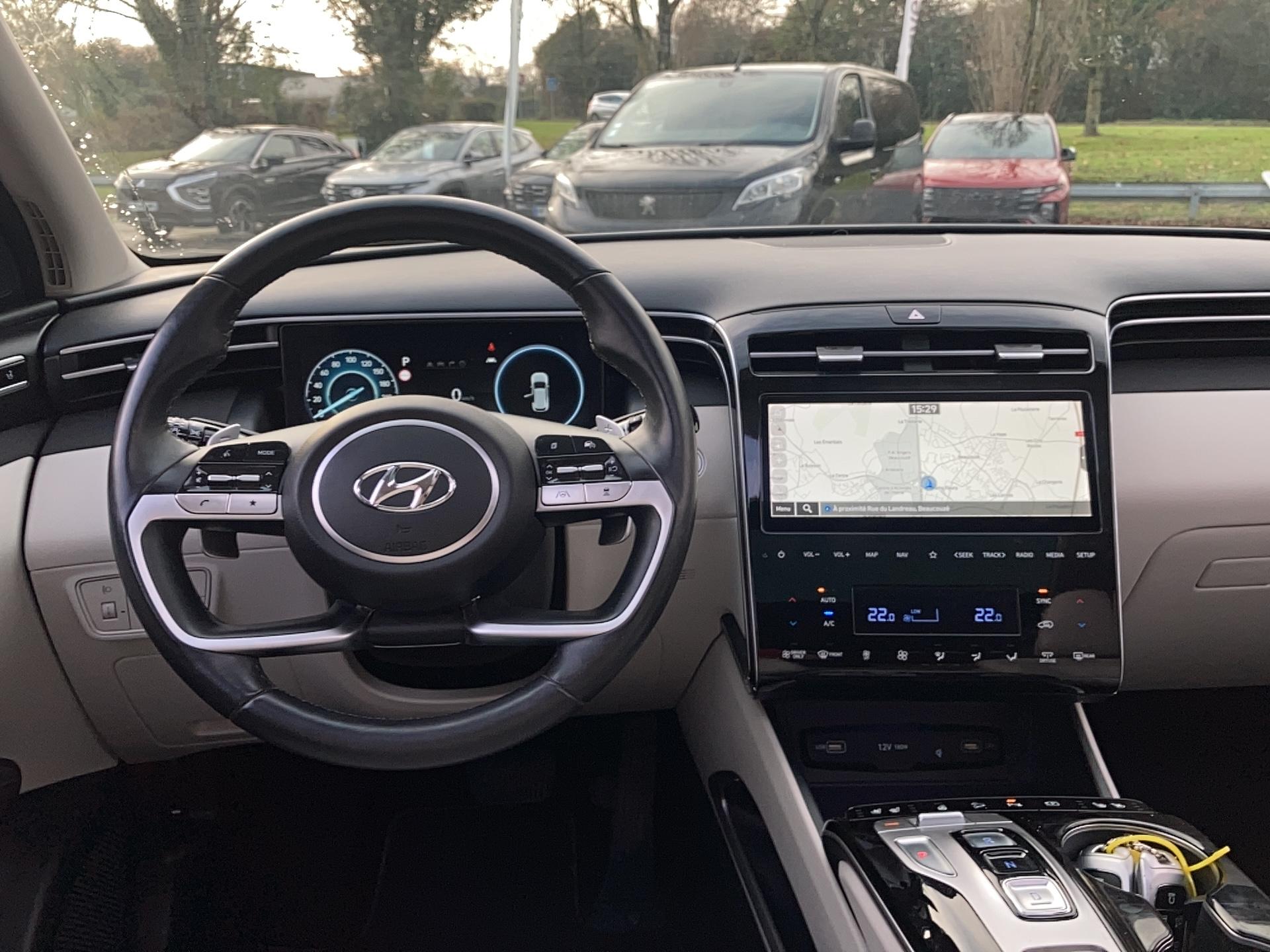 HYUNDAI Tucson 1.6 T-GDI 230 HTRAC Hybrid BVA6 Executive - Véhicule Occasion - Océane Auto HYUNDAI Tucson 1.6 T-GDI 230 HTRAC Hybrid BVA6 Executive - Véhicule Occasion Océane Auto