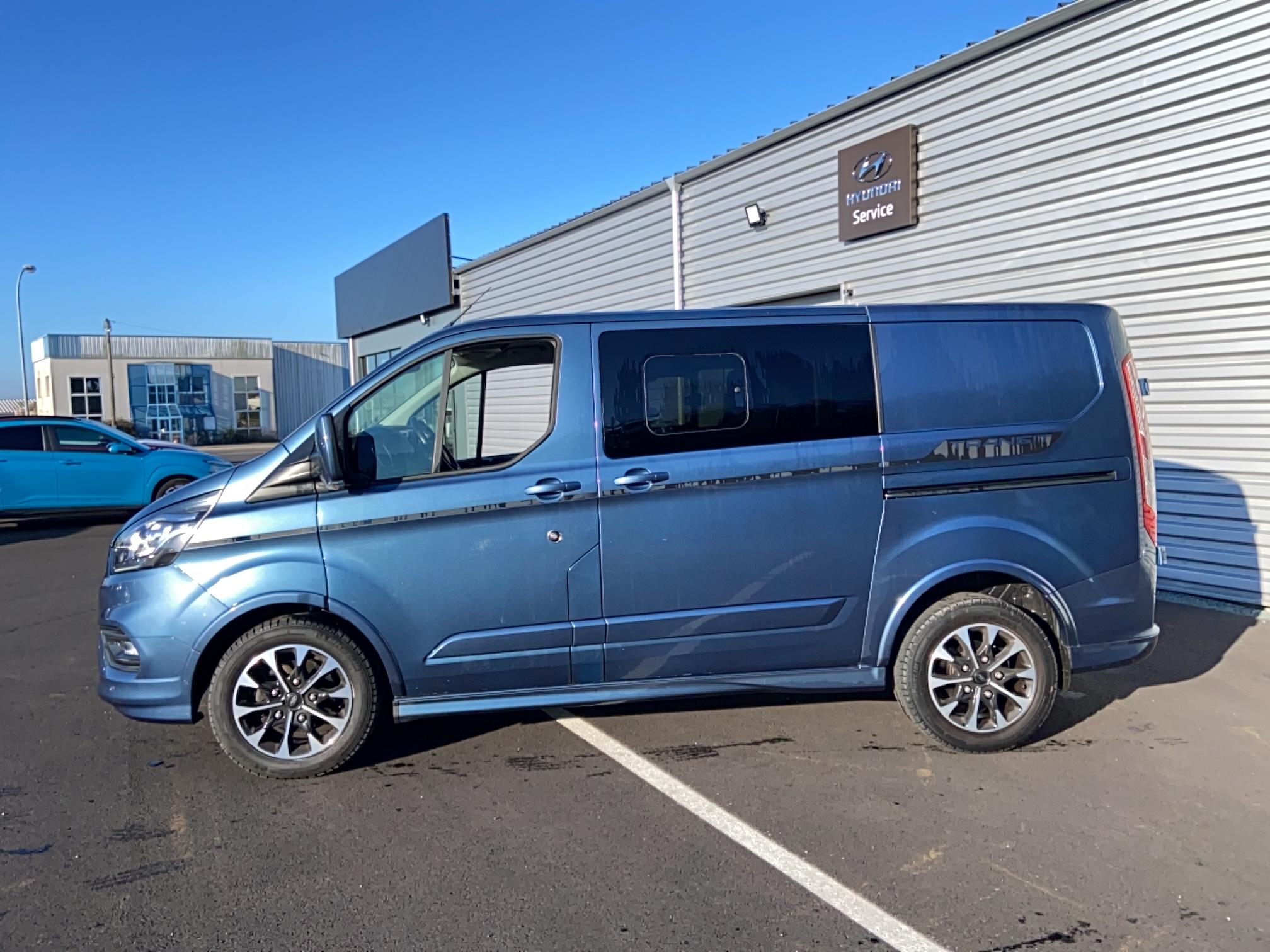 FORD TRANSIT CUSTOM CA 310 L1H1 2.0 ECOBLUE 170 S&S BVA SPORT - Véhicule Occasion Océane Auto