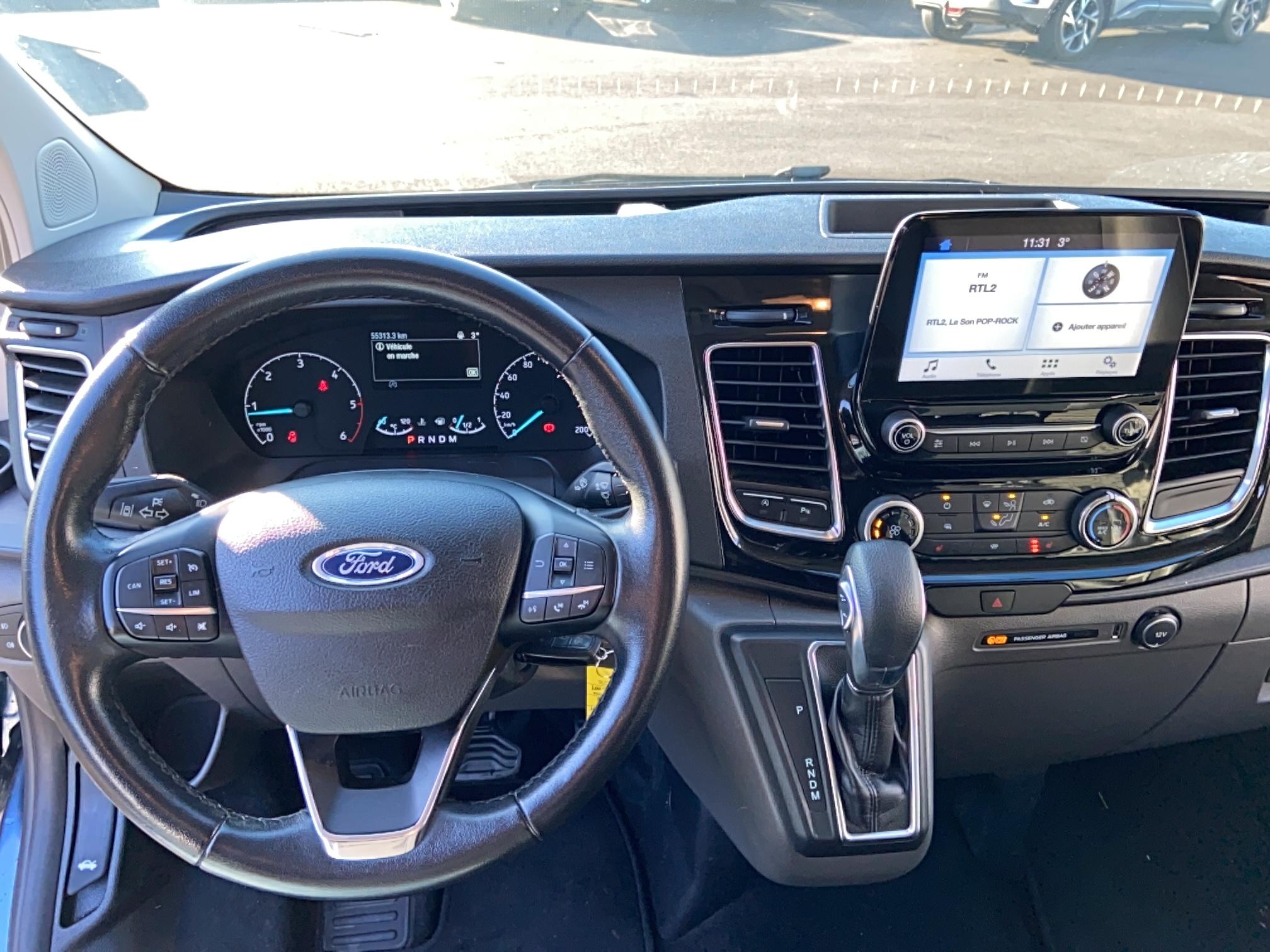 FORD TRANSIT CUSTOM CA 310 L1H1 2.0 ECOBLUE 170 S&S BVA SPORT - Véhicule Occasion Océane Auto