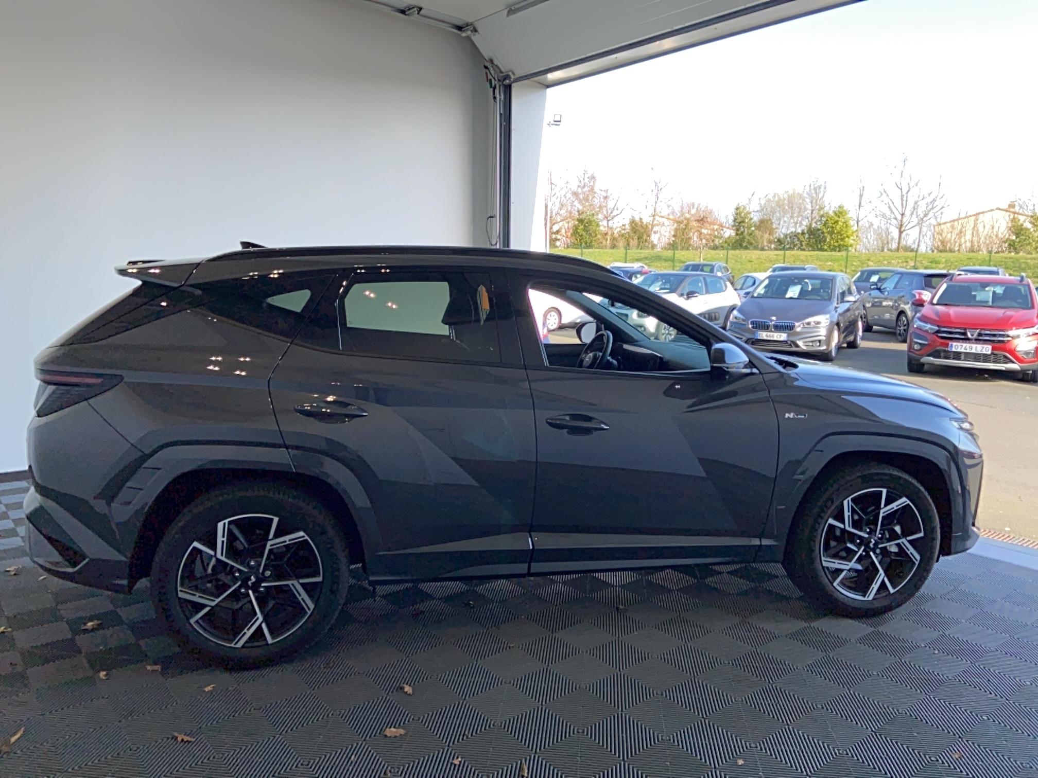 HYUNDAI Tucson 1.6 T-GDI 215 Hybrid BVA6 N Line Executive - Véhicule Occasion - Océane Auto HYUNDAI Tucson 1.6 T-GDI 215 Hybrid BVA6 N Line Executive - Véhicule Occasion Océane Auto
