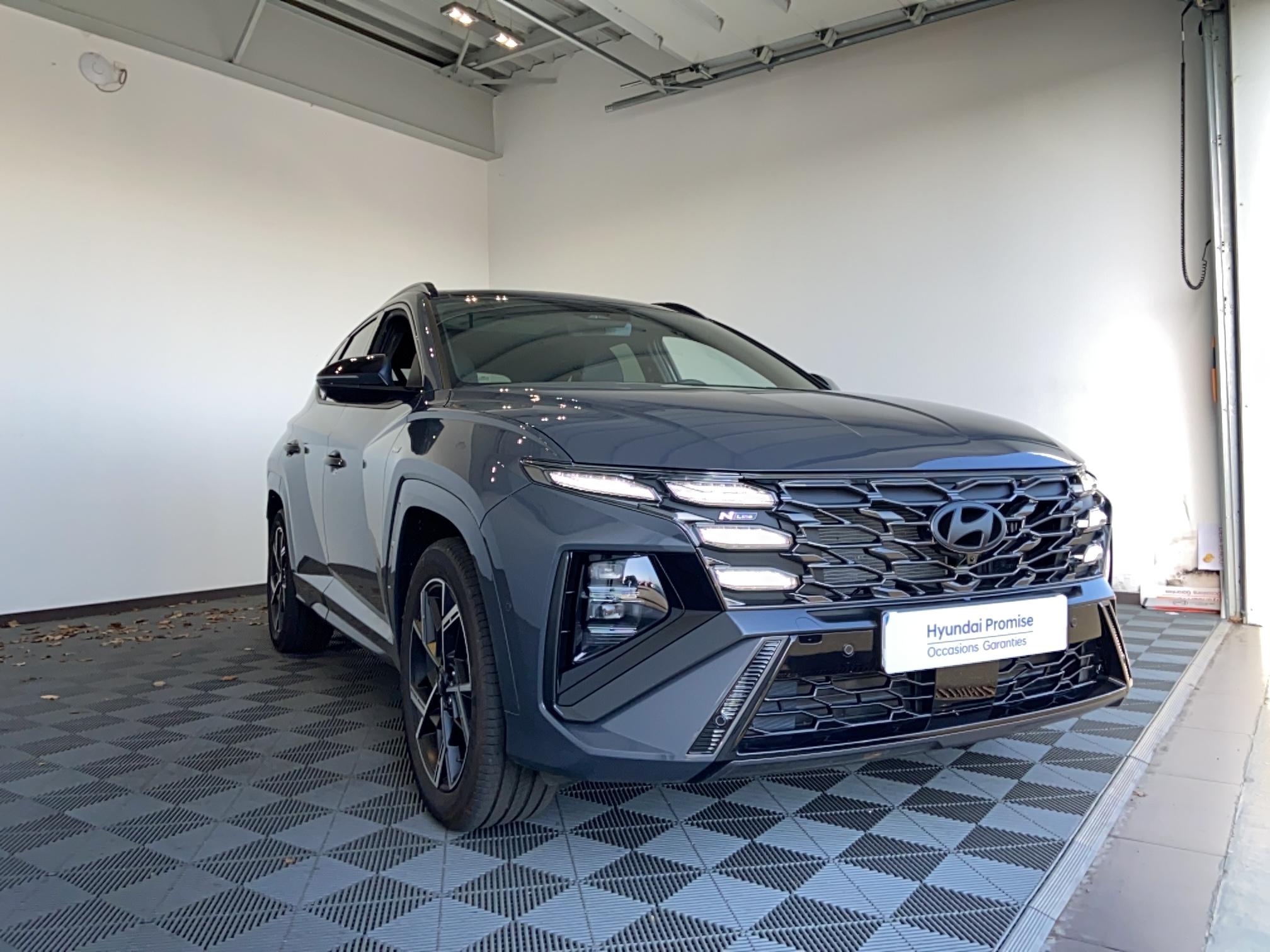 HYUNDAI Tucson 1.6 T-GDI 215 Hybrid BVA6 N Line Executive - Véhicule Occasion - Océane Auto HYUNDAI Tucson 1.6 T-GDI 215 Hybrid BVA6 N Line Executive - Véhicule Occasion Océane Auto