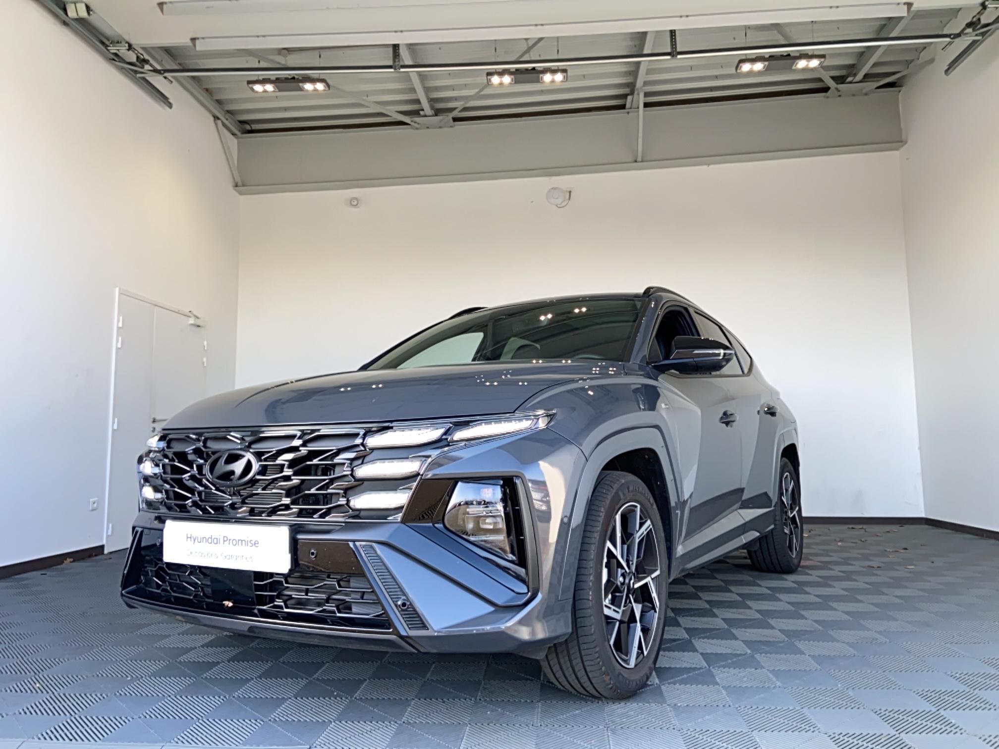 HYUNDAI Tucson 1.6 T-GDI 215 Hybrid BVA6 N Line Executive - Véhicule Occasion - Océane Auto HYUNDAI Tucson 1.6 T-GDI 215 Hybrid BVA6 N Line Executive - Véhicule Occasion Océane Auto