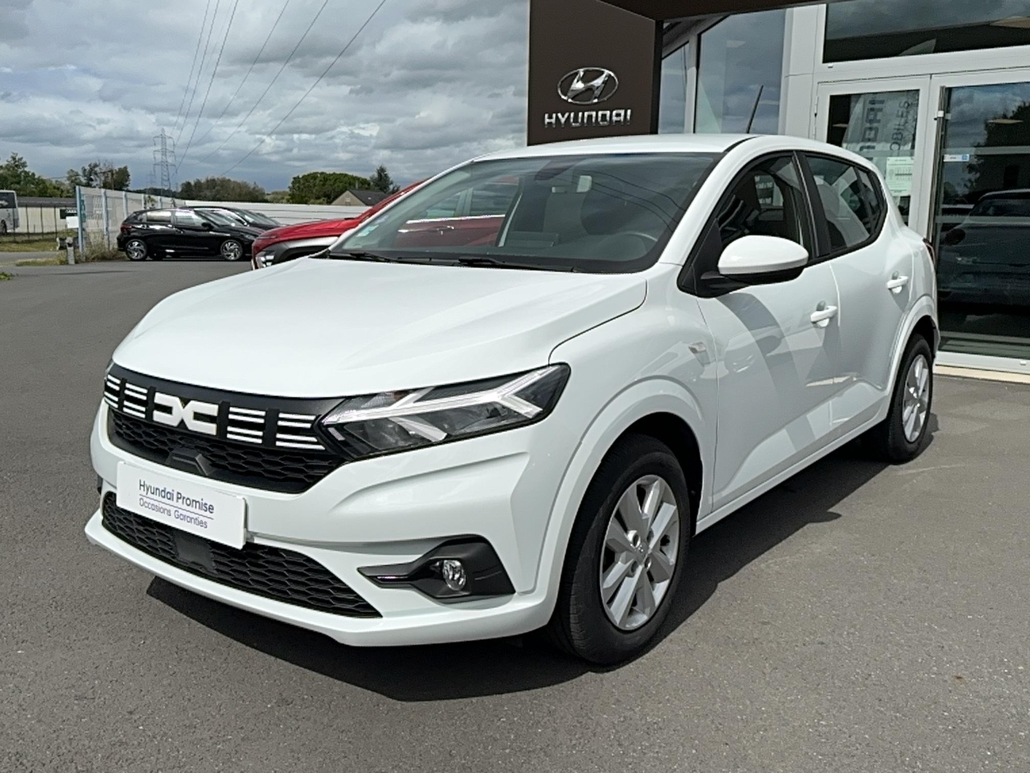 DACIA Sandero TCe 90 Expression - Véhicule Occasion - Océane Auto DACIA Sandero TCe 90 Expression - Véhicule Occasion Océane Auto