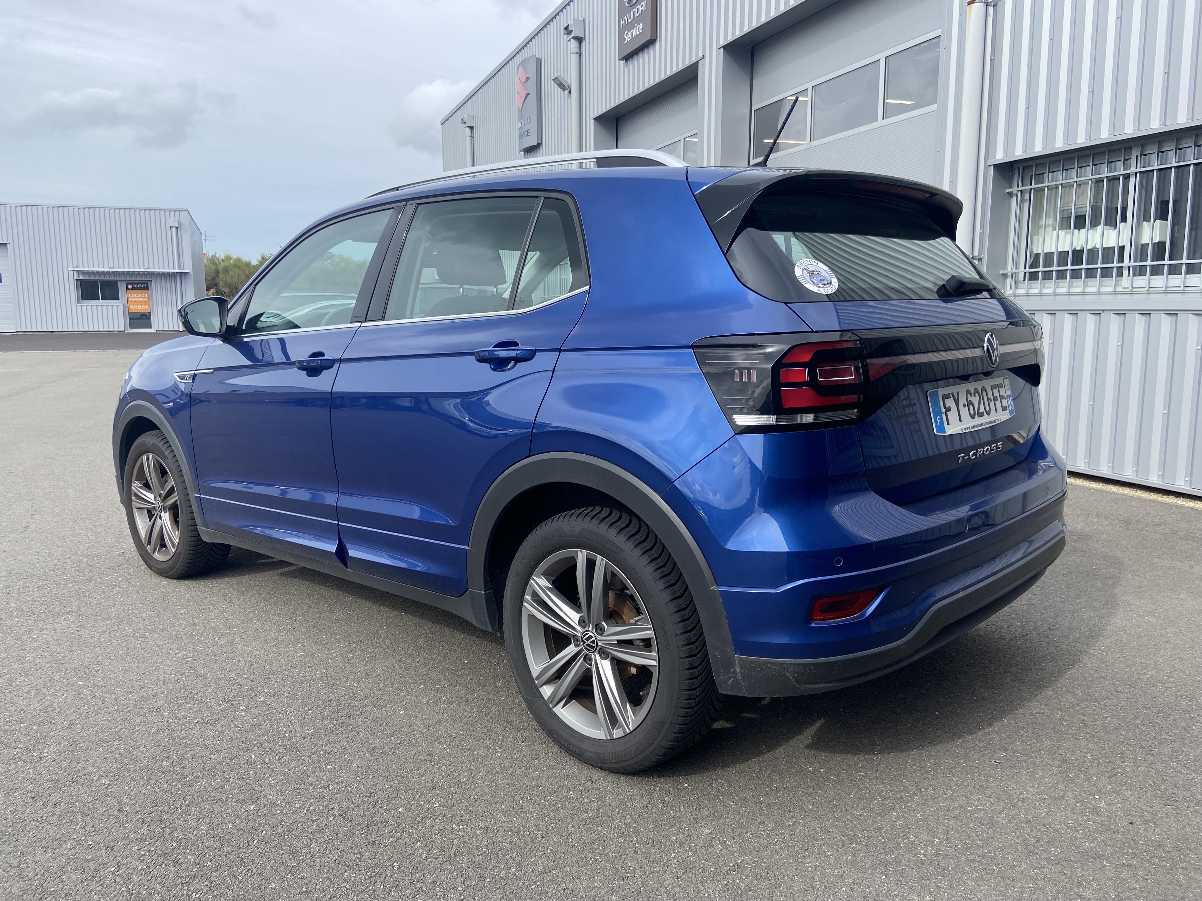 VOLKSWAGEN T-Cross 1.0 TSI 110 Start/Stop DSG7 R-Line - Véhicule Occasion Océane Auto