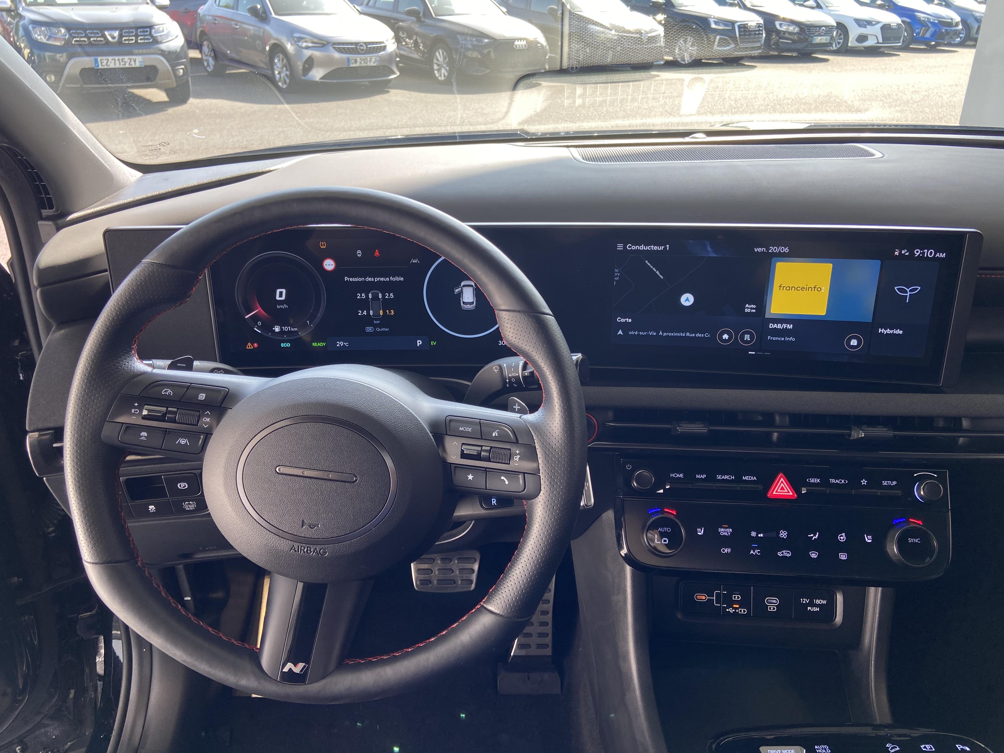 HYUNDAI Tucson 1.6 T-GDI 215 Hybrid BVA6 N Line Creative - Véhicule Occasion - Océane Auto HYUNDAI Tucson 1.6 T-GDI 215 Hybrid BVA6 N Line Creative - Véhicule Occasion Océane Auto