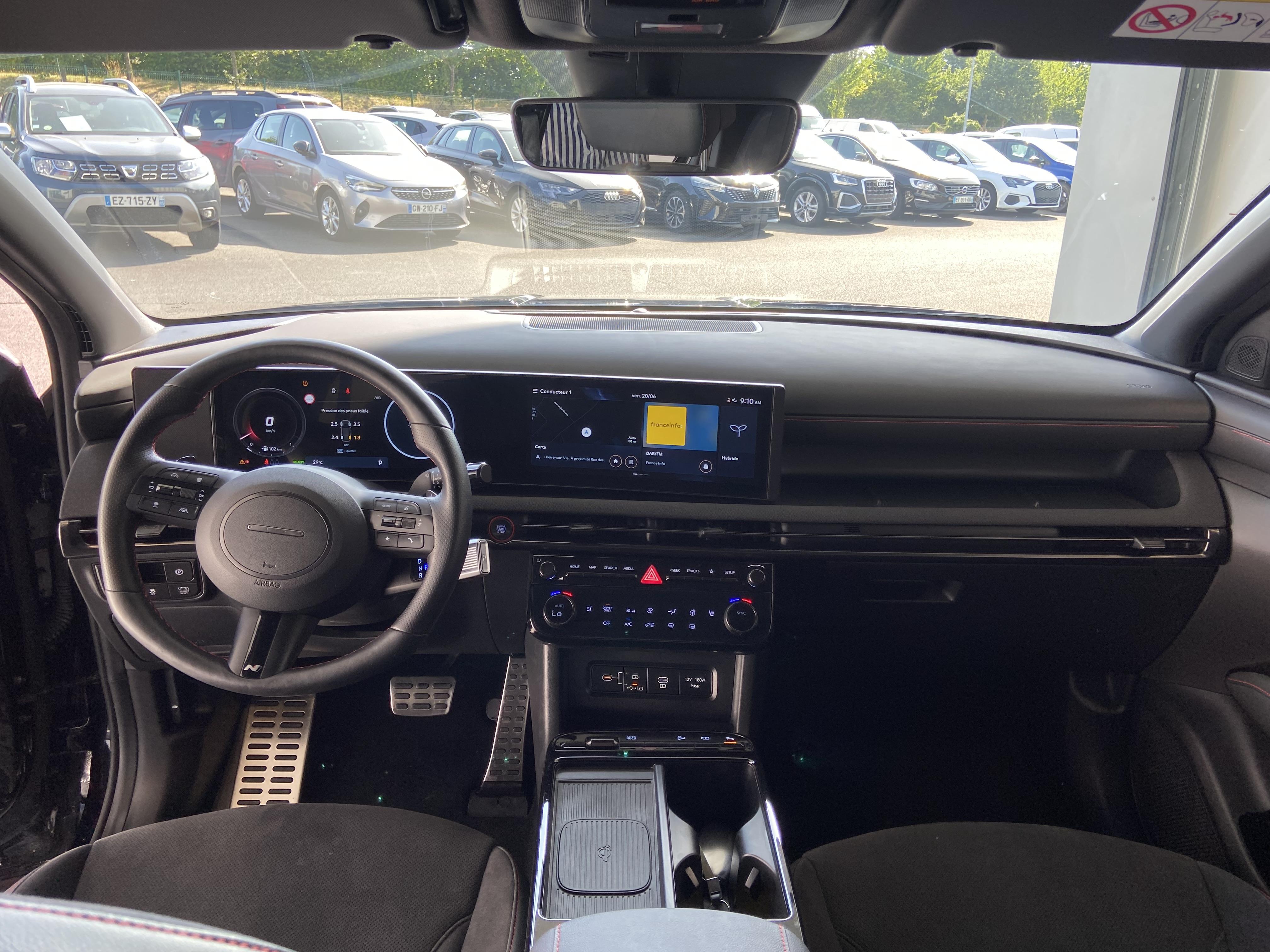 HYUNDAI Tucson 1.6 T-GDI 215 Hybrid BVA6 N Line Creative - Véhicule Occasion - Océane Auto HYUNDAI Tucson 1.6 T-GDI 215 Hybrid BVA6 N Line Creative - Véhicule Occasion Océane Auto