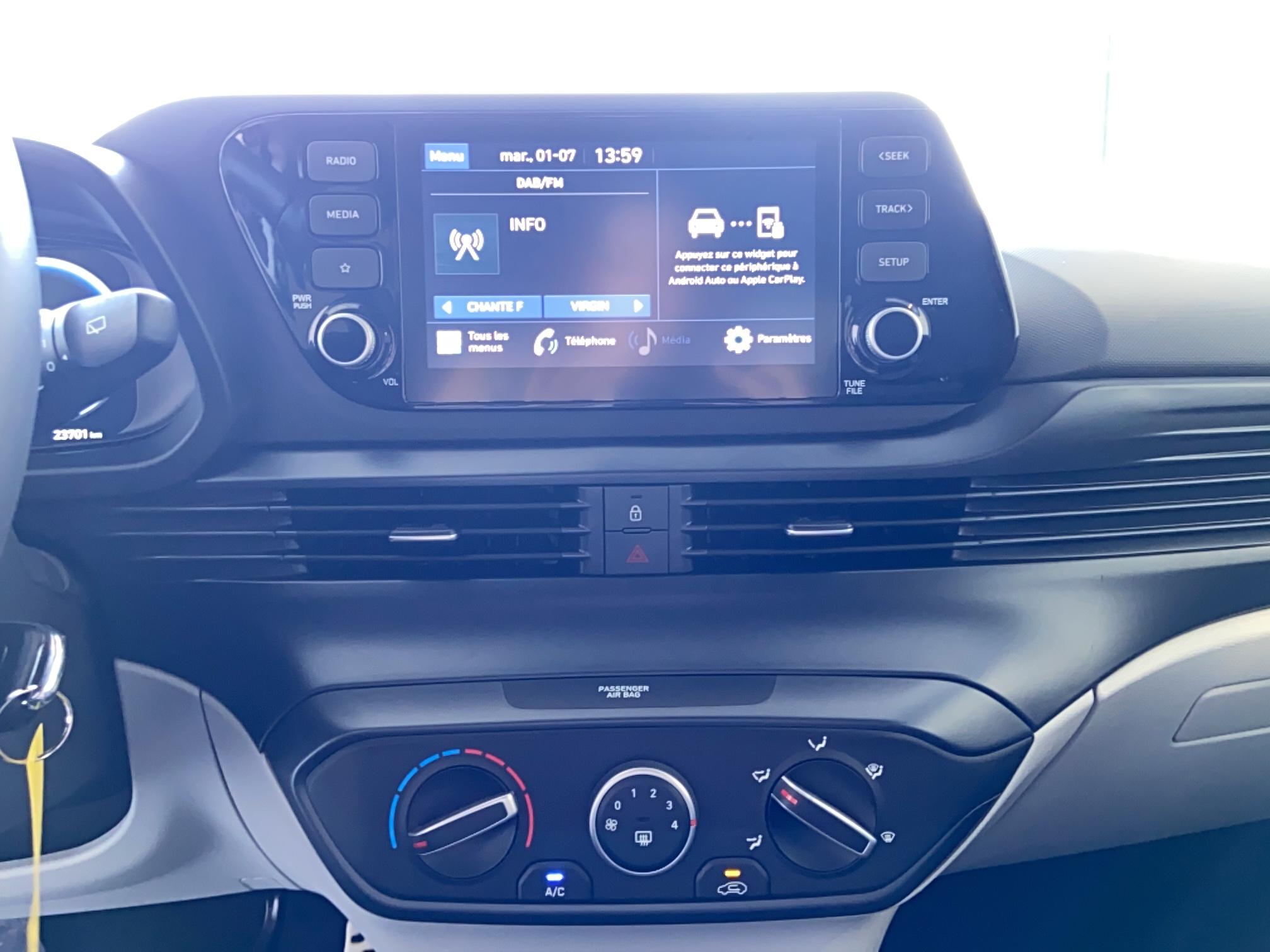 HYUNDAI Bayon 1.0 T-GDi 100 Hybrid 48V Intuitive - Véhicule Occasion - Océane Auto HYUNDAI Bayon 1.0 T-GDi 100 Hybrid 48V Intuitive - Véhicule Occasion Océane Auto