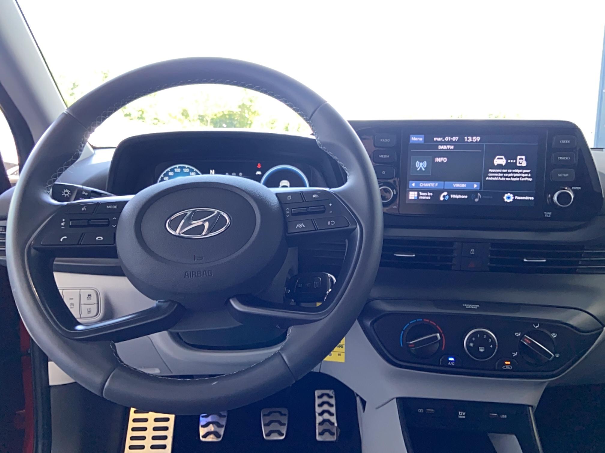 HYUNDAI Bayon 1.0 T-GDi 100 Hybrid 48V Intuitive - Véhicule Occasion - Océane Auto HYUNDAI Bayon 1.0 T-GDi 100 Hybrid 48V Intuitive - Véhicule Occasion Océane Auto
