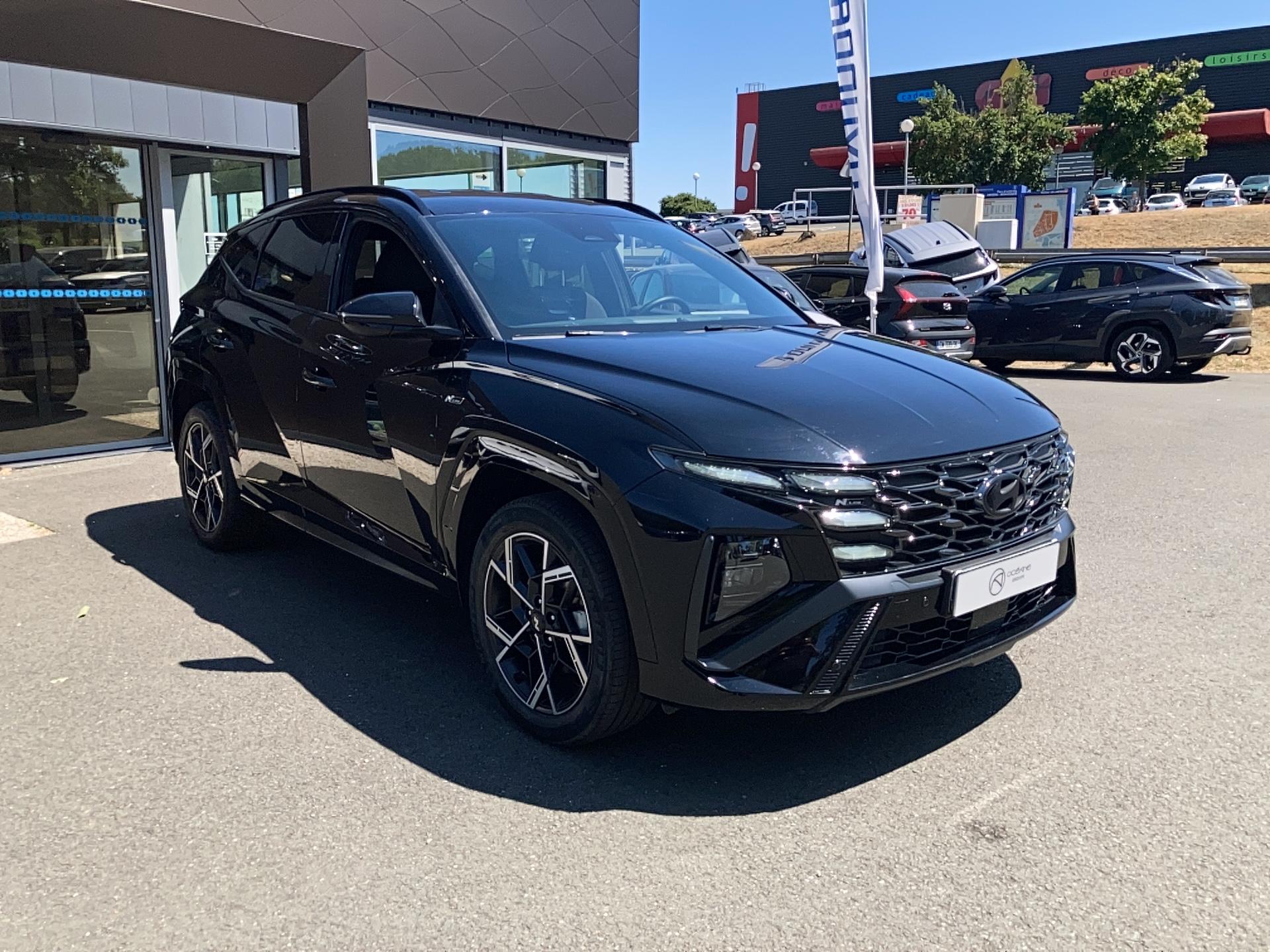 HYUNDAI Tucson 1.6 T-GDI 215 Hybrid BVA6 N Line Creative - Véhicule Occasion - Océane Auto HYUNDAI Tucson 1.6 T-GDI 215 Hybrid BVA6 N Line Creative - Véhicule Occasion Océane Auto