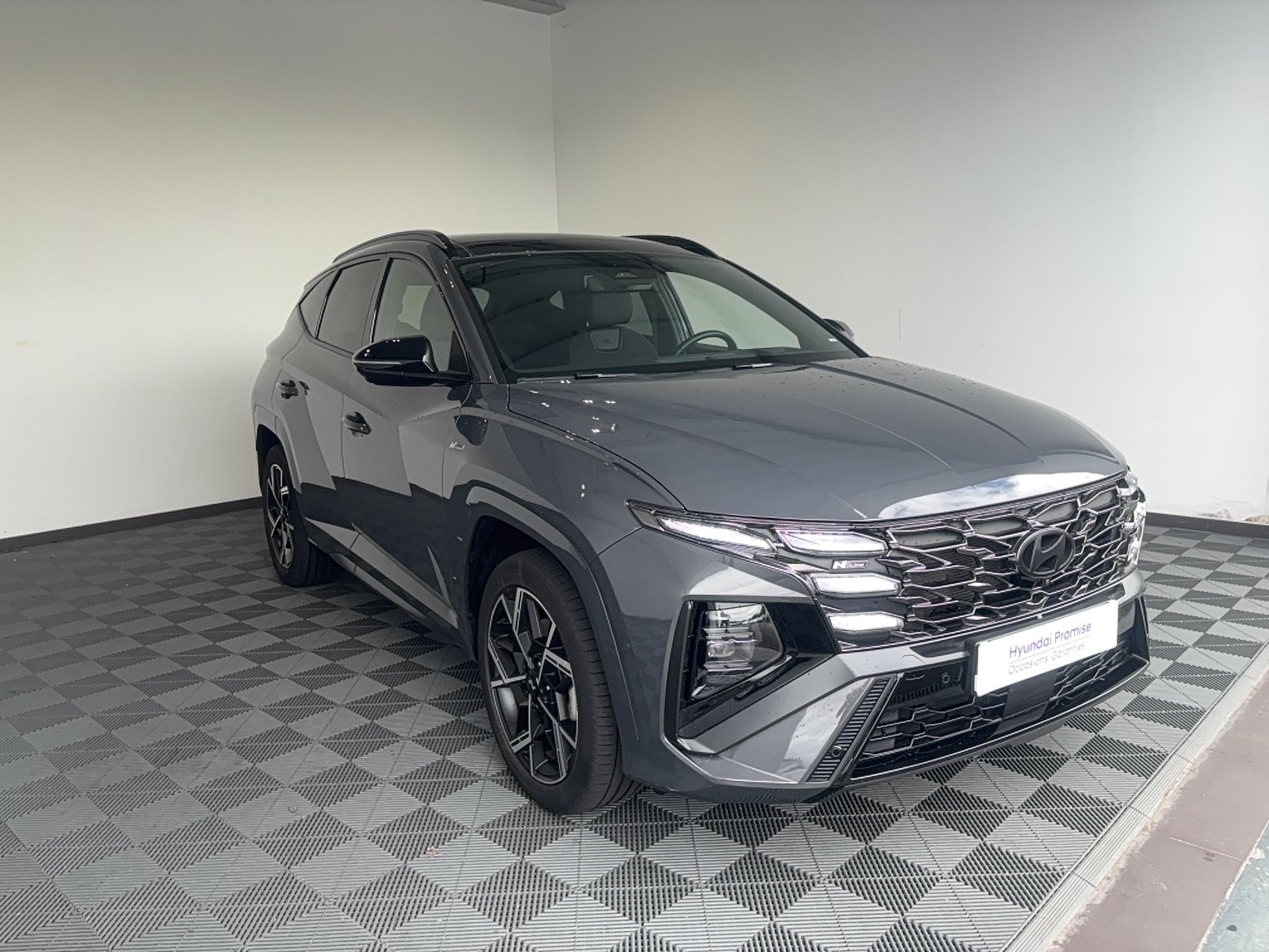 HYUNDAI Tucson 1.6 T-GDI 215 Hybrid BVA6 N Line Executive - Véhicule Occasion - Océane Auto HYUNDAI Tucson 1.6 T-GDI 215 Hybrid BVA6 N Line Executive - Véhicule Occasion Océane Auto