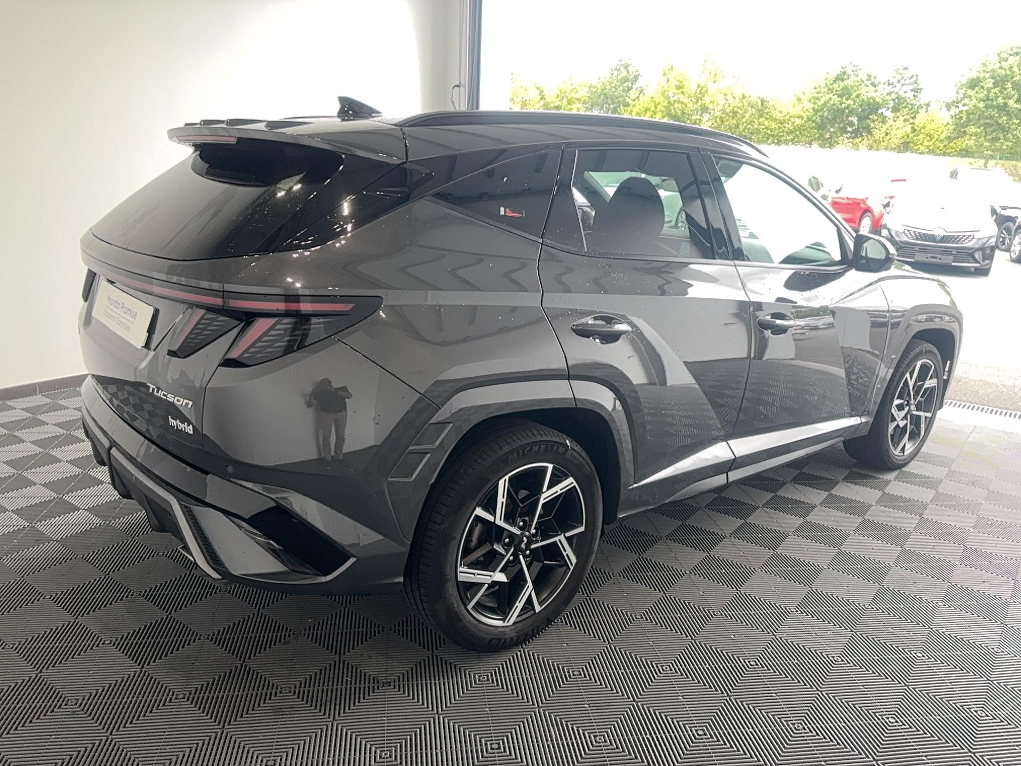 HYUNDAI Tucson 1.6 T-GDI 215 Hybrid BVA6 N Line Executive - Véhicule Occasion - Océane Auto HYUNDAI Tucson 1.6 T-GDI 215 Hybrid BVA6 N Line Executive - Véhicule Occasion Océane Auto