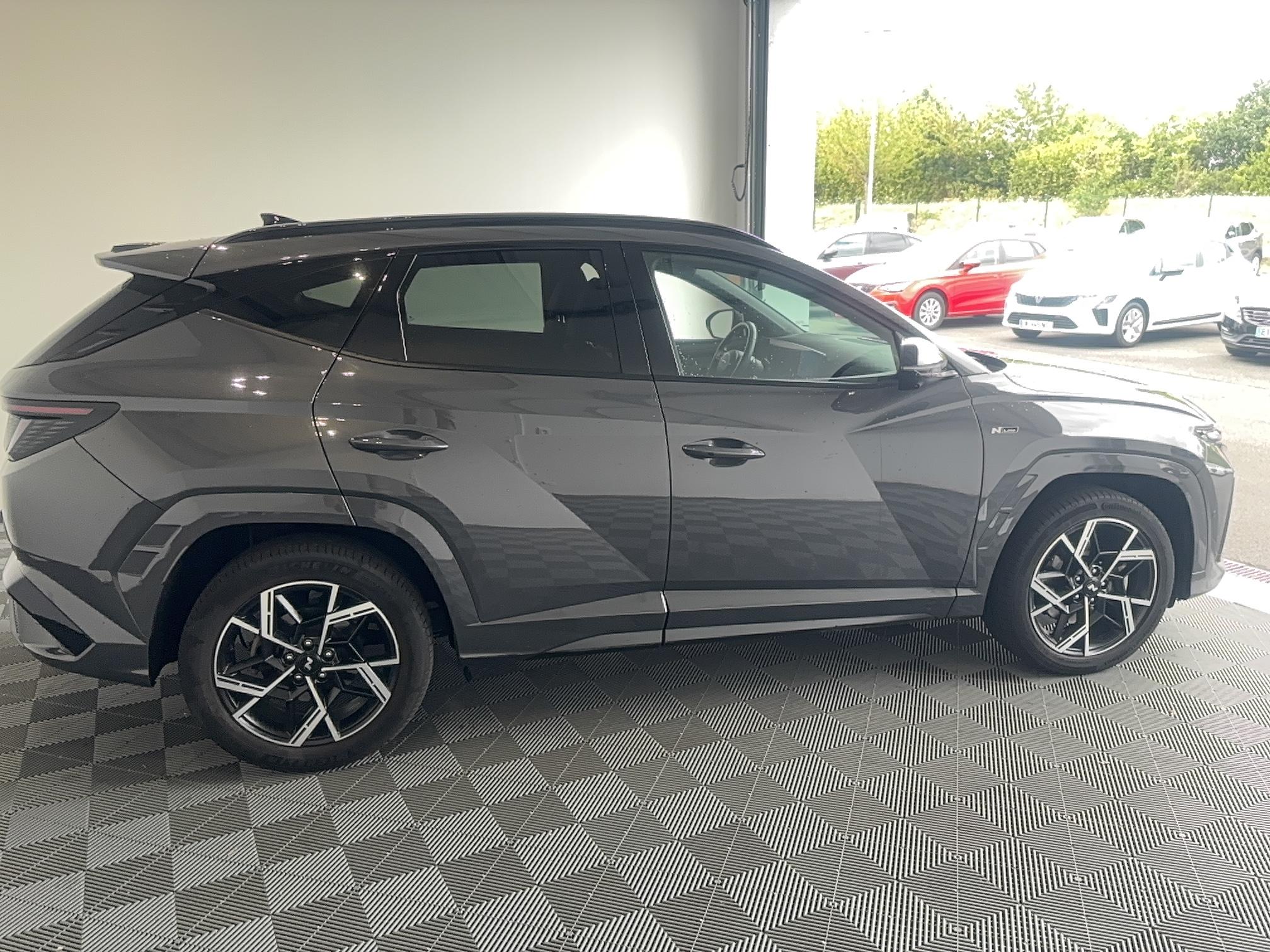 HYUNDAI Tucson 1.6 T-GDI 215 Hybrid BVA6 N Line Executive - Véhicule Occasion - Océane Auto HYUNDAI Tucson 1.6 T-GDI 215 Hybrid BVA6 N Line Executive - Véhicule Occasion Océane Auto