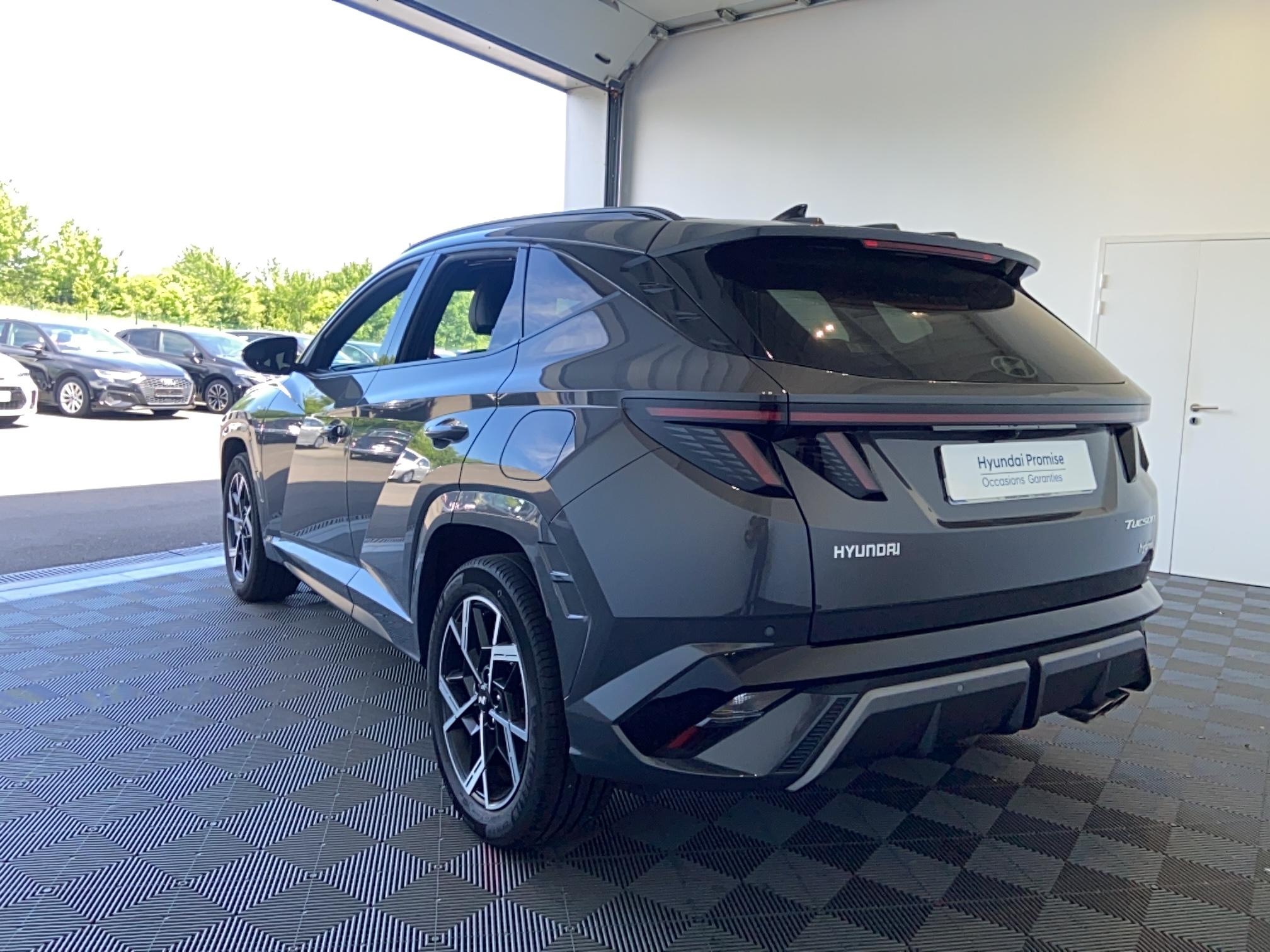 HYUNDAI Tucson 1.6 T-GDI 215 Hybrid BVA6 N Line Creative - Véhicule Occasion - Océane Auto HYUNDAI Tucson 1.6 T-GDI 215 Hybrid BVA6 N Line Creative - Véhicule Occasion Océane Auto