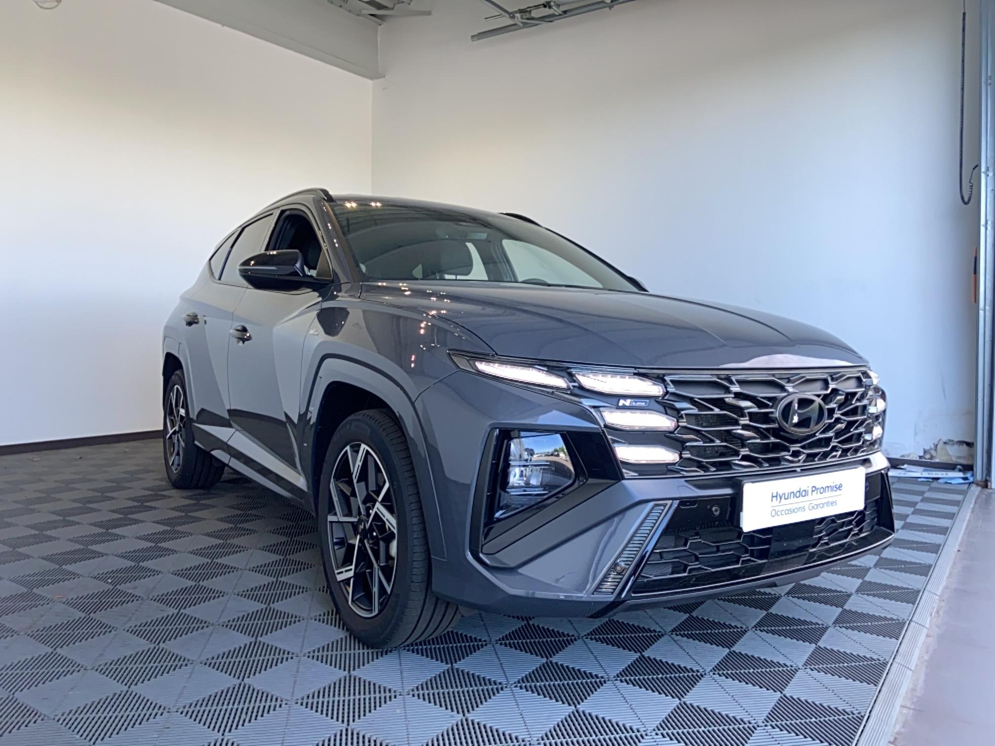 HYUNDAI Tucson 1.6 T-GDI 215 Hybrid BVA6 N Line Creative - Véhicule Occasion - Océane Auto HYUNDAI Tucson 1.6 T-GDI 215 Hybrid BVA6 N Line Creative - Véhicule Occasion Océane Auto