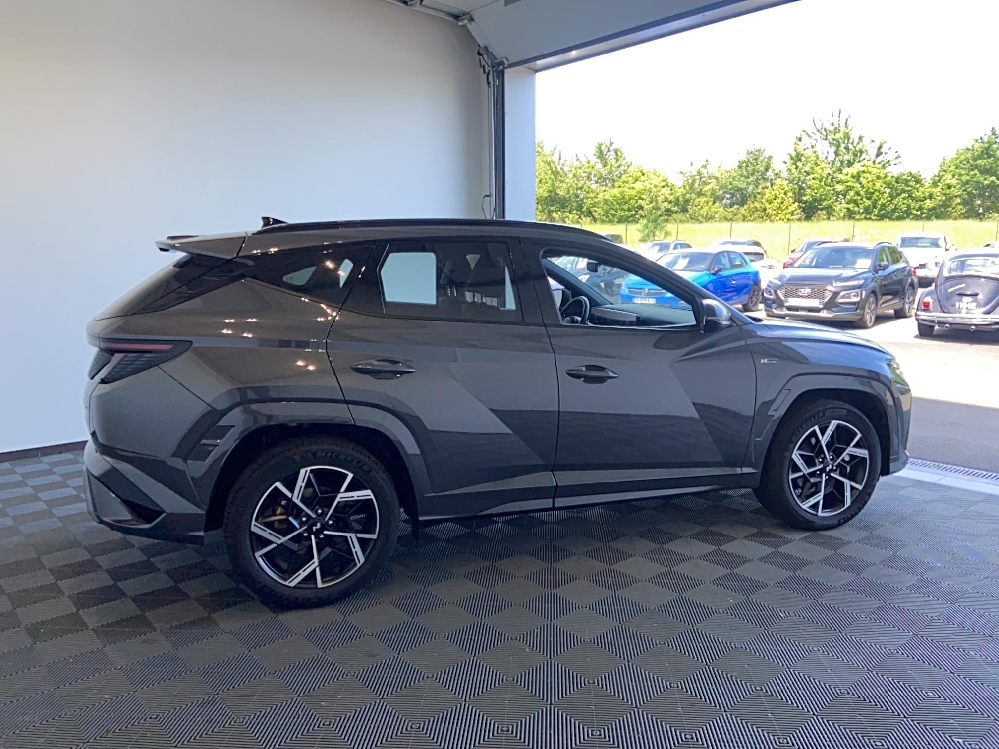 HYUNDAI Tucson 1.6 T-GDI 215 Hybrid BVA6 N Line Creative - Véhicule Occasion - Océane Auto HYUNDAI Tucson 1.6 T-GDI 215 Hybrid BVA6 N Line Creative - Véhicule Occasion Océane Auto