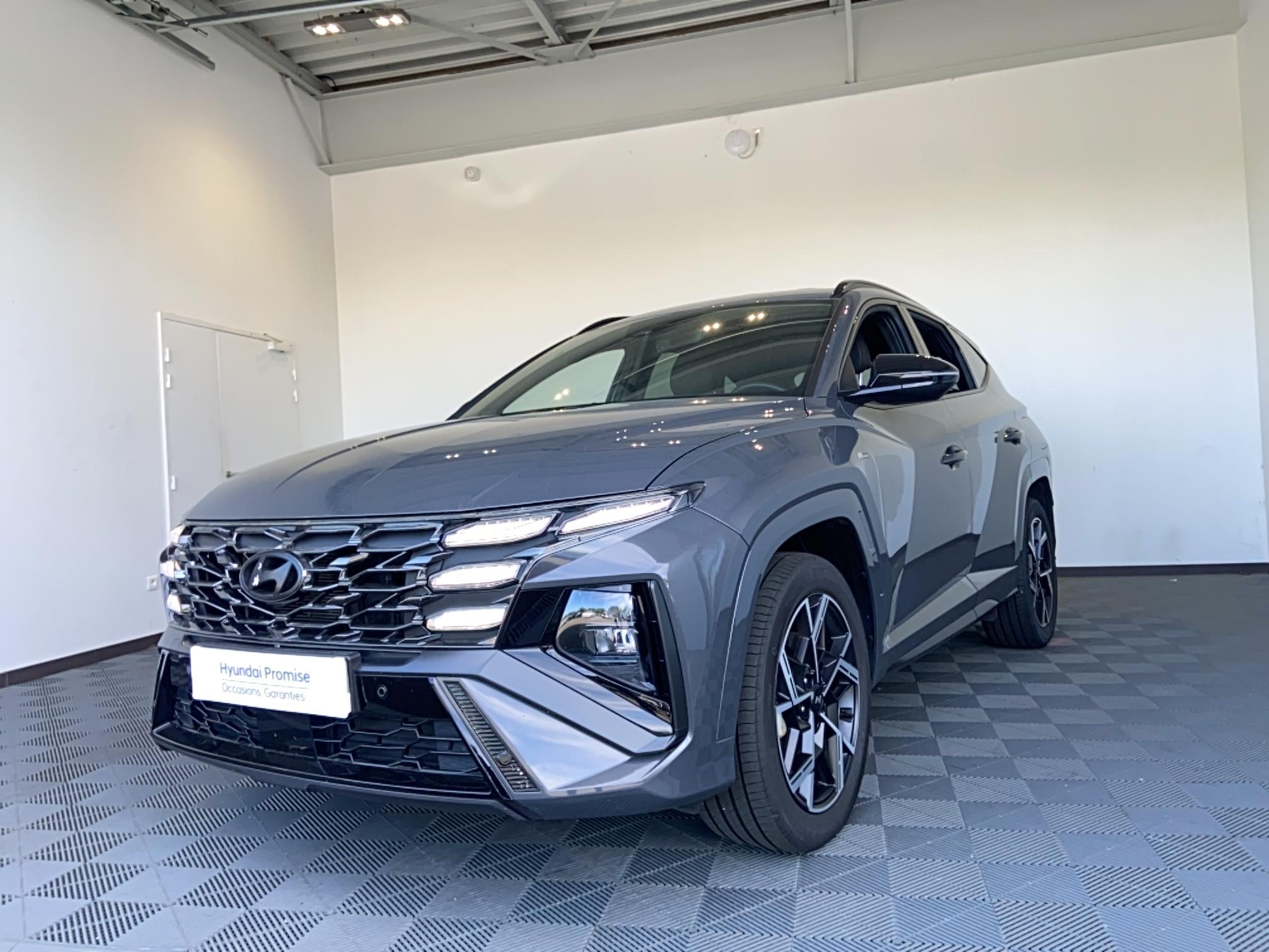 HYUNDAI Tucson 1.6 T-GDI 215 Hybrid BVA6 N Line Creative - Véhicule Occasion - Océane Auto HYUNDAI Tucson 1.6 T-GDI 215 Hybrid BVA6 N Line Creative - Véhicule Occasion Océane Auto