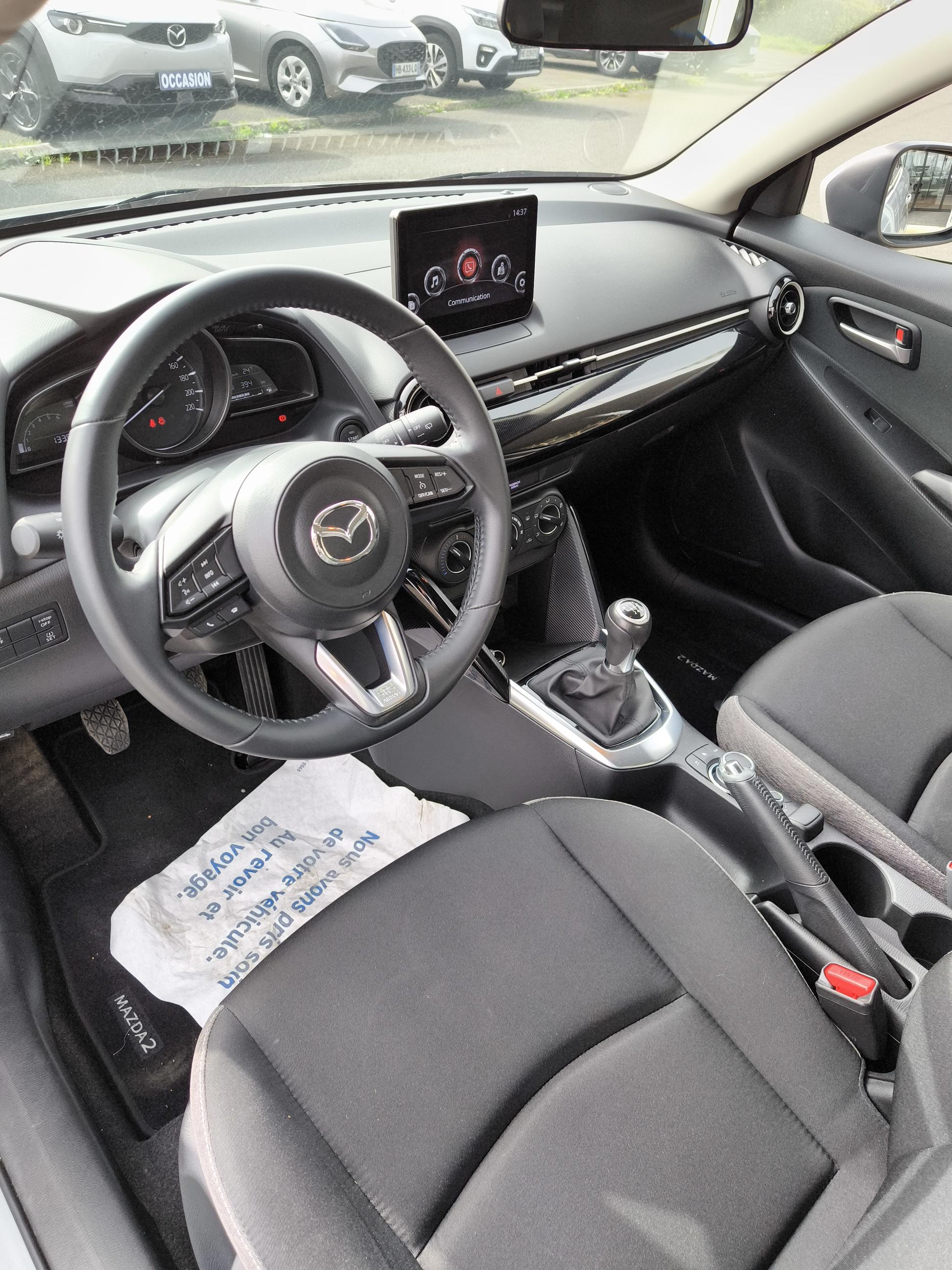 MAZDA Mazda2 1.5L e-SKYACTIV G M Hybrid 90ch Centre-Line - Véhicule Occasion Océane Auto