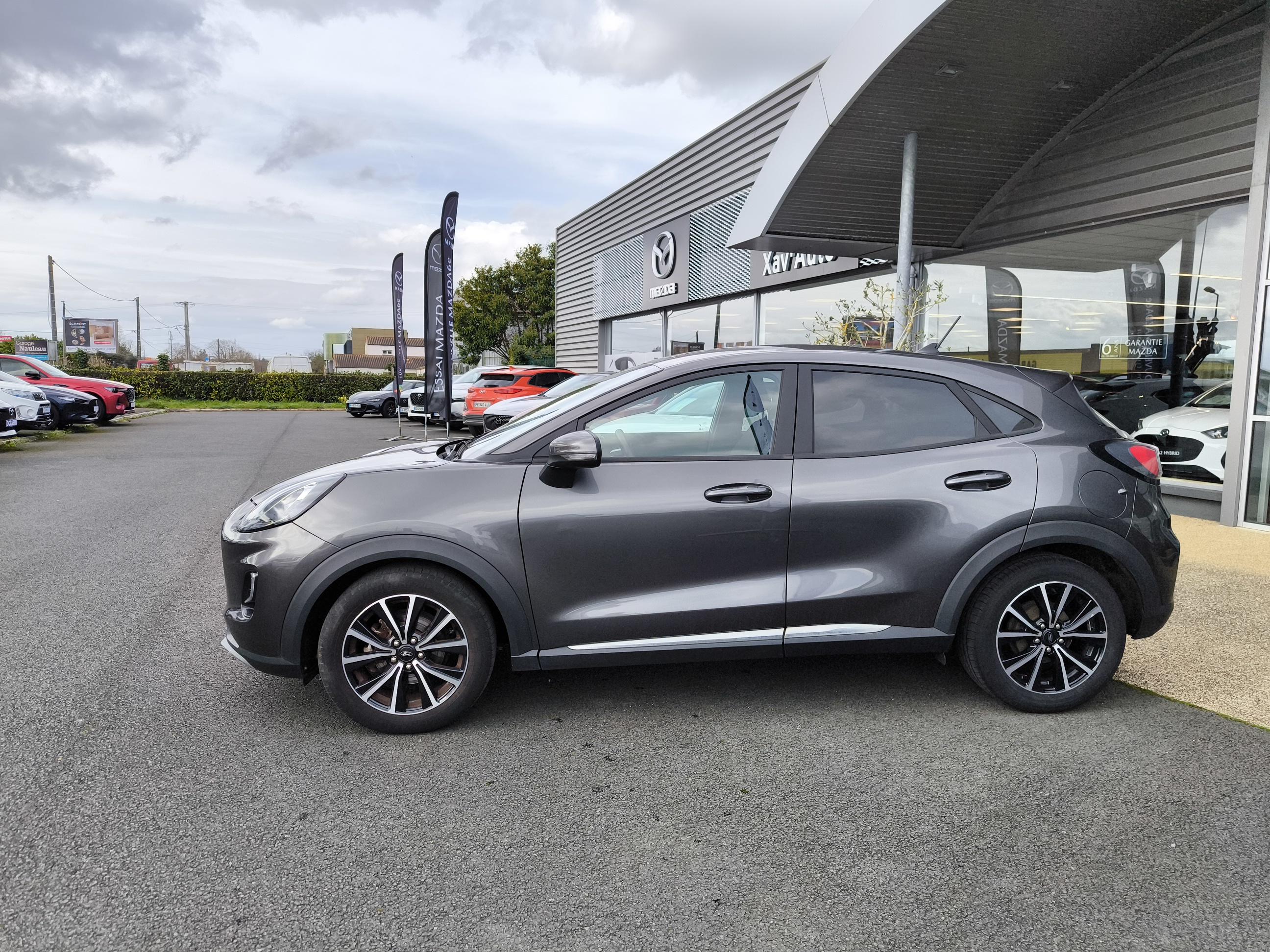 FORD Puma 1.0 EcoBoost 125 ch mHEV S&S BVM6 Titanium - Véhicule Occasion Océane Auto