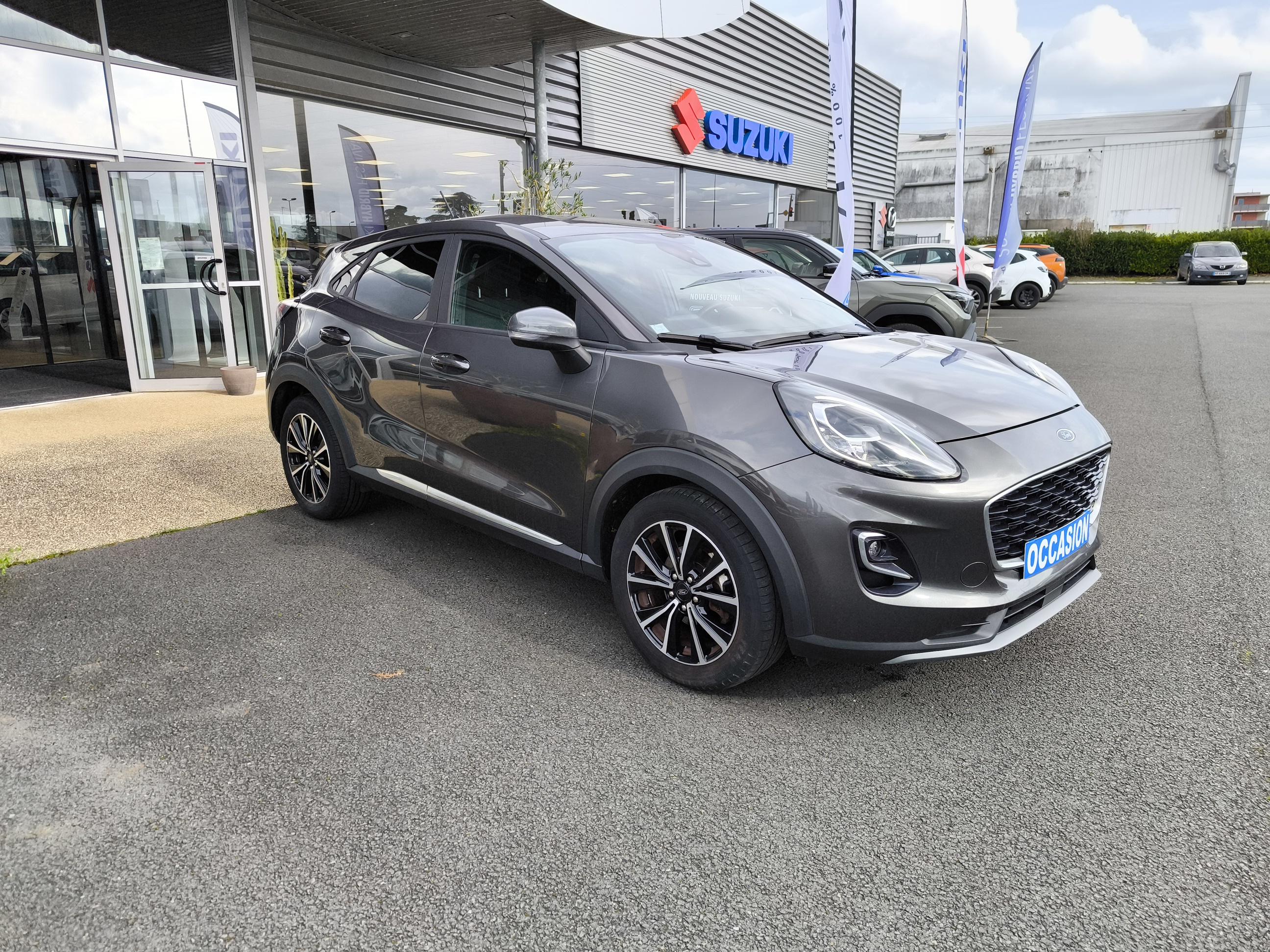 FORD Puma 1.0 EcoBoost 125 ch mHEV S&S BVM6 Titanium - Véhicule Occasion Océane Auto