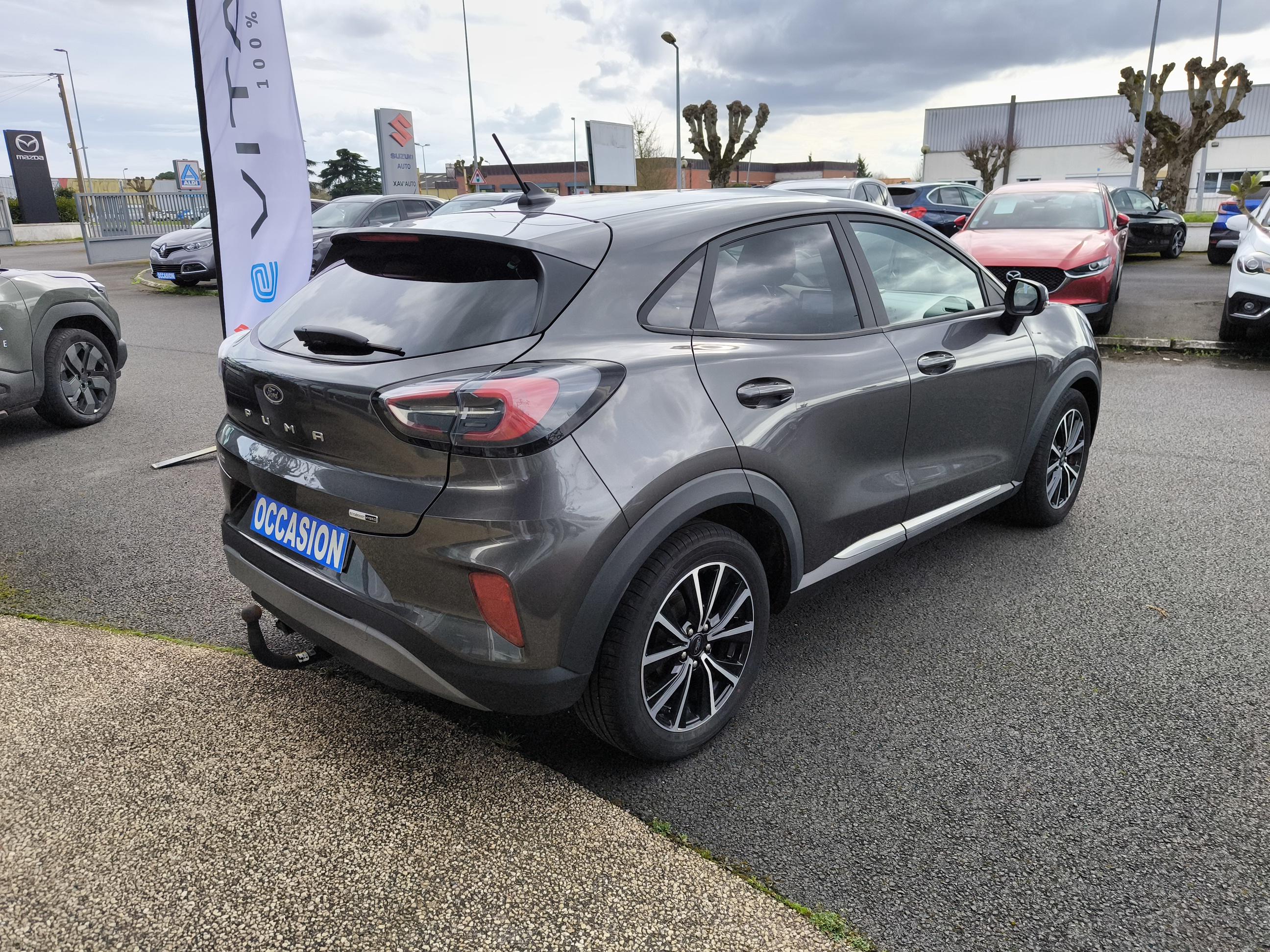 FORD Puma 1.0 EcoBoost 125 ch mHEV S&S BVM6 Titanium - Véhicule Occasion Océane Auto