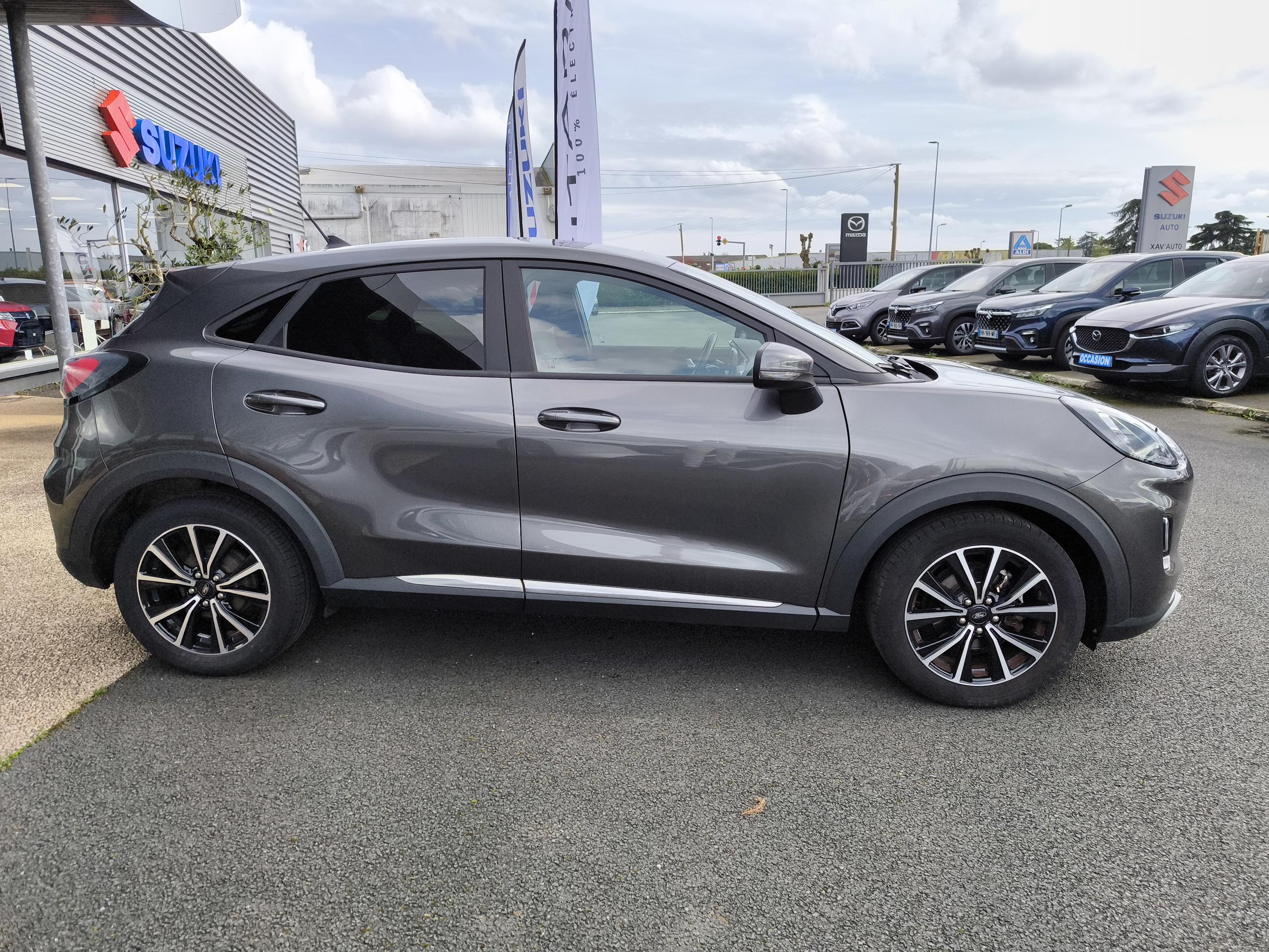 FORD Puma 1.0 EcoBoost 125 ch mHEV S&S BVM6 Titanium - Véhicule Occasion Océane Auto