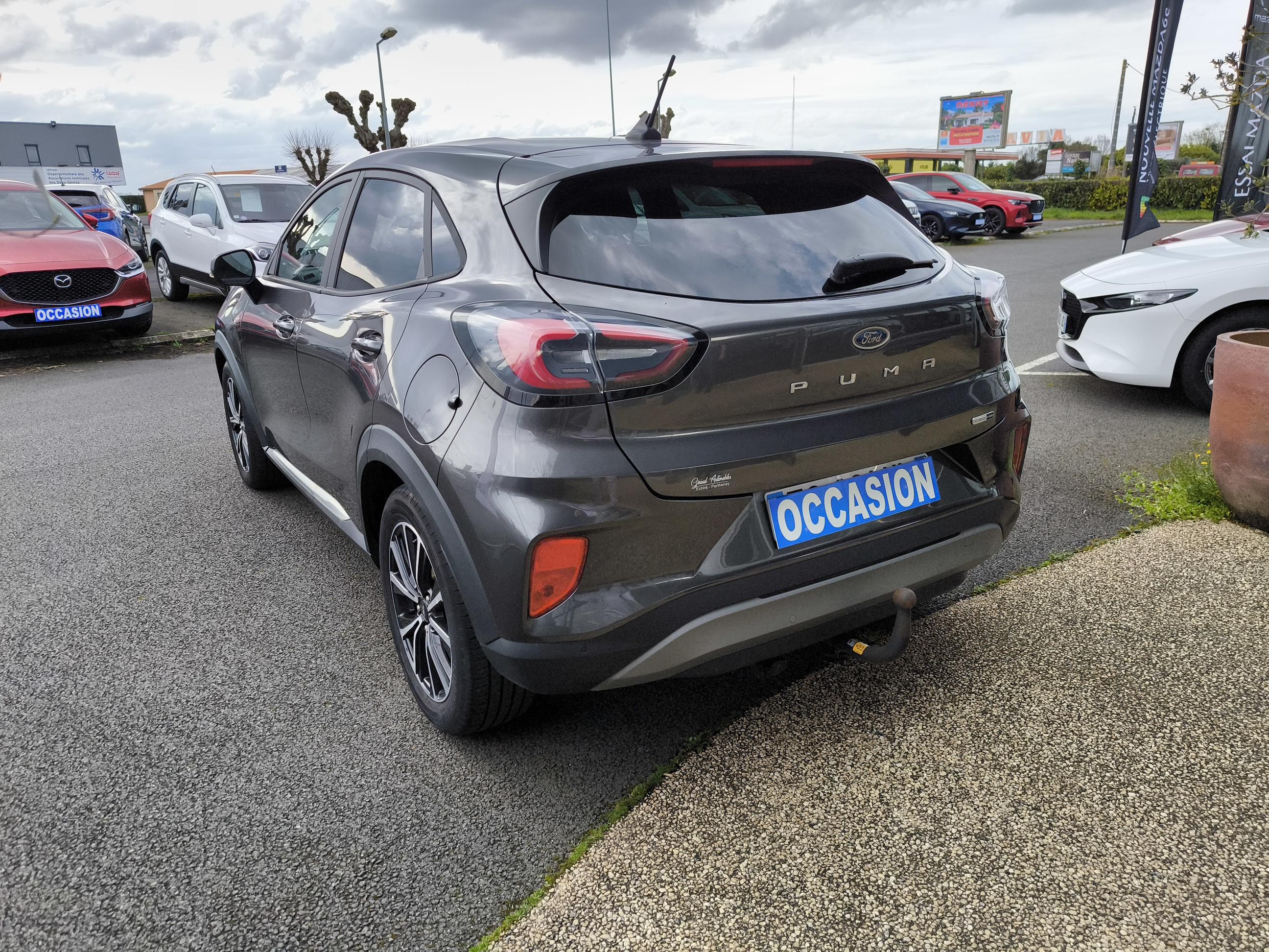 FORD Puma 1.0 EcoBoost 125 ch mHEV S&S BVM6 Titanium - Véhicule Occasion Océane Auto