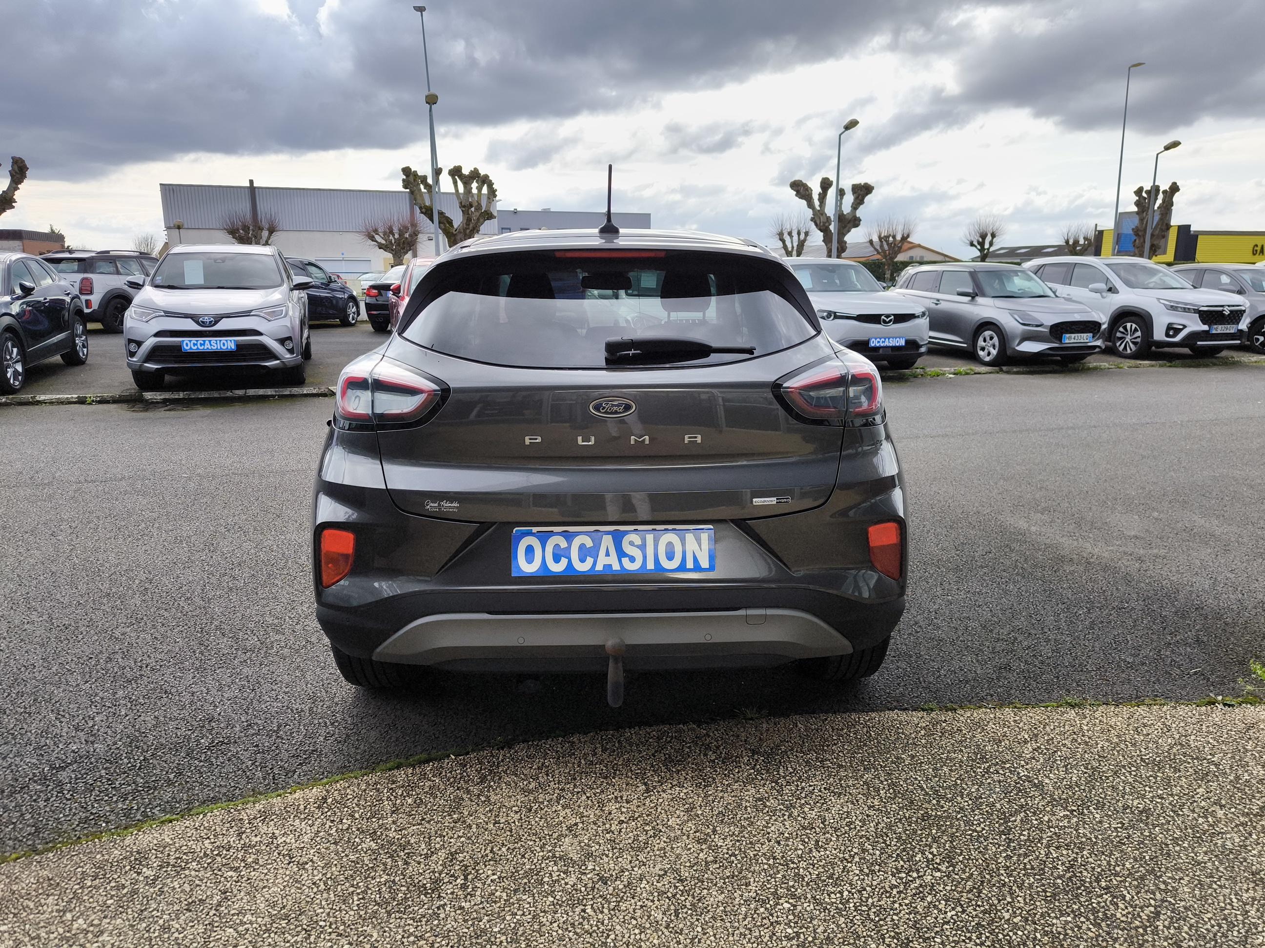 FORD Puma 1.0 EcoBoost 125 ch mHEV S&S BVM6 Titanium - Véhicule Occasion Océane Auto