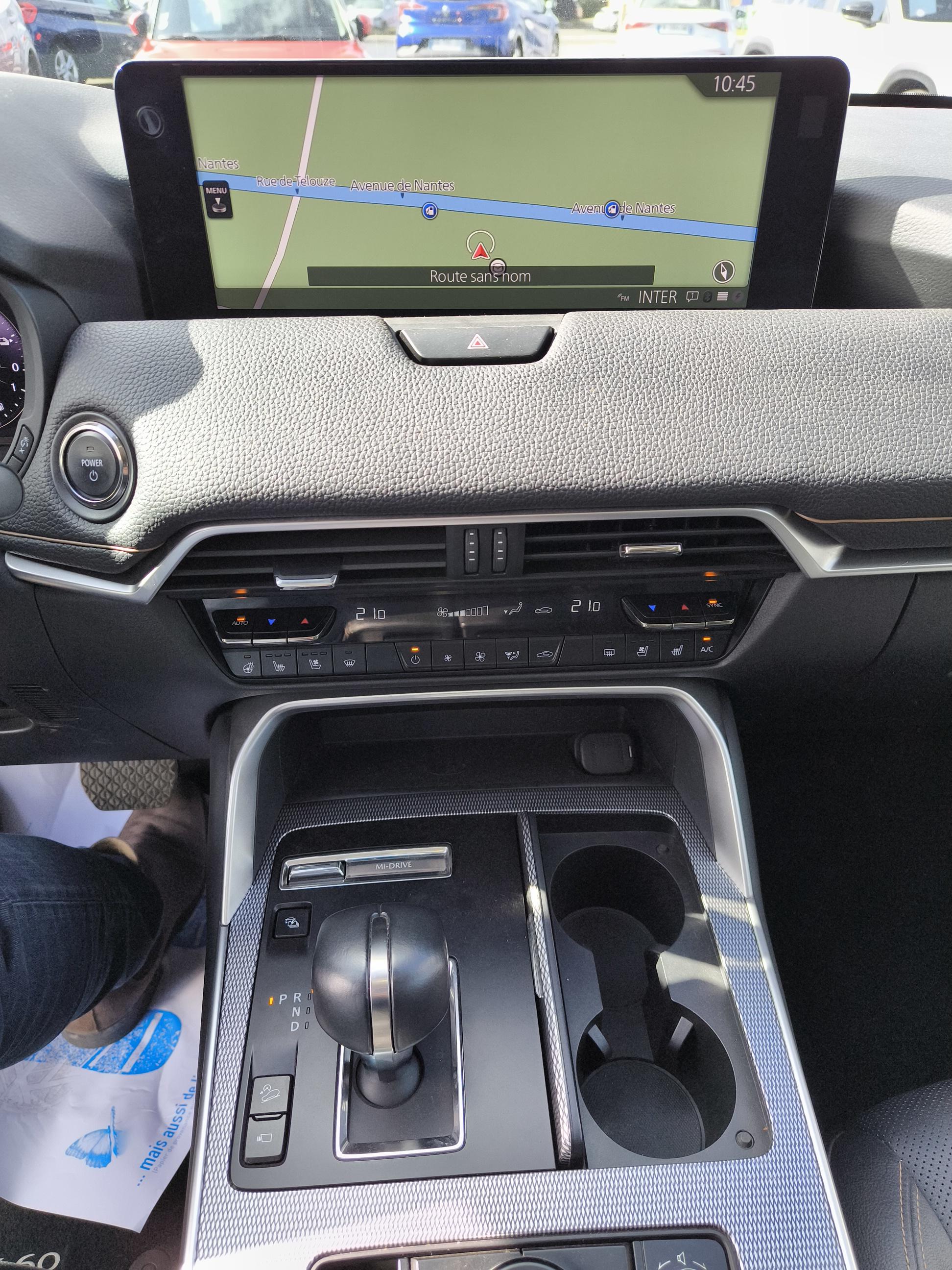 MAZDA CX-60 2.5L e-SKYACTIV PHEV 327 ch 4x4 BVA8 Homura - Véhicule Occasion Océane Auto